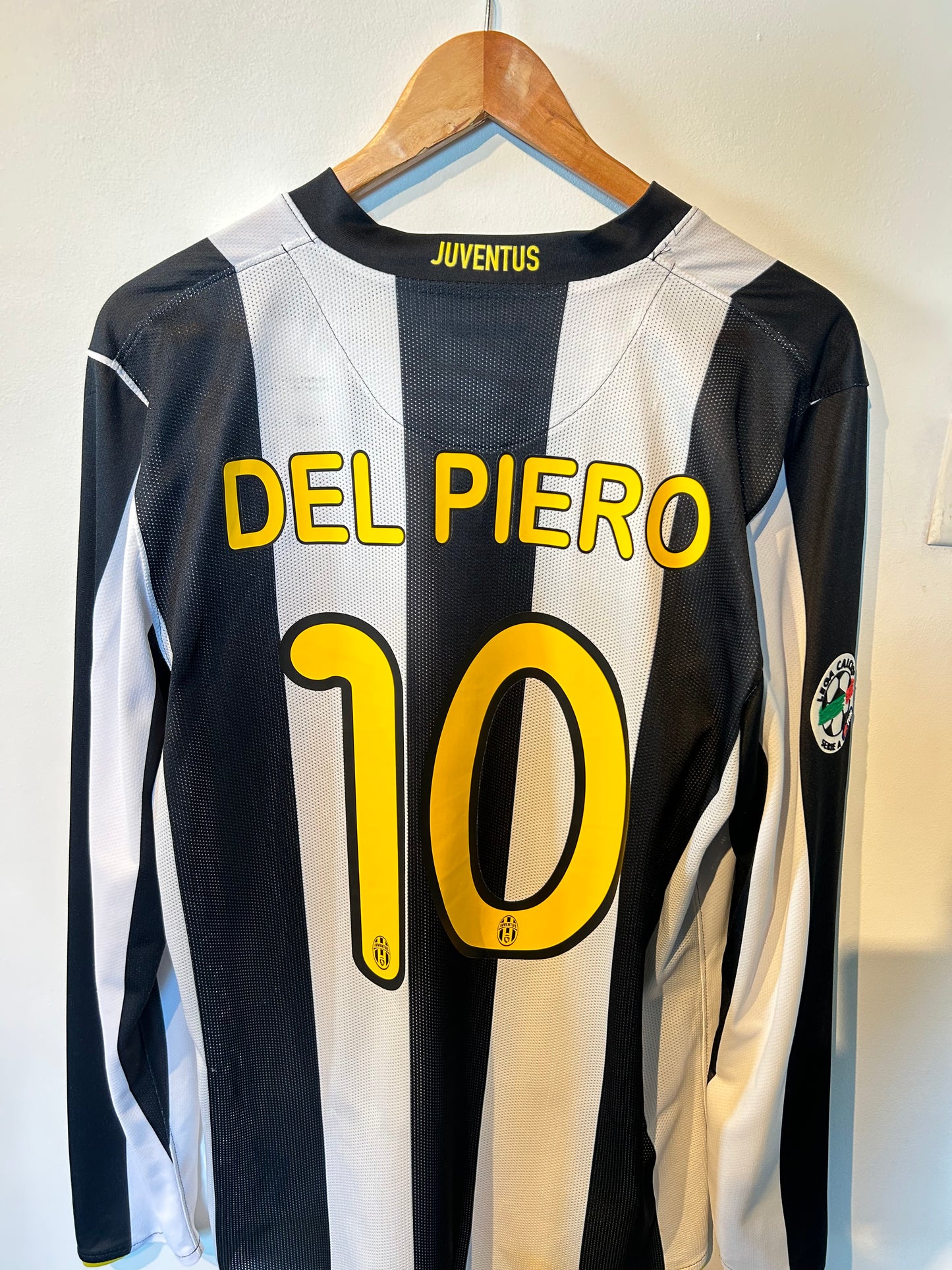 Juventus 2008-09 Home Shirt L/S - Del Piero #10 - L