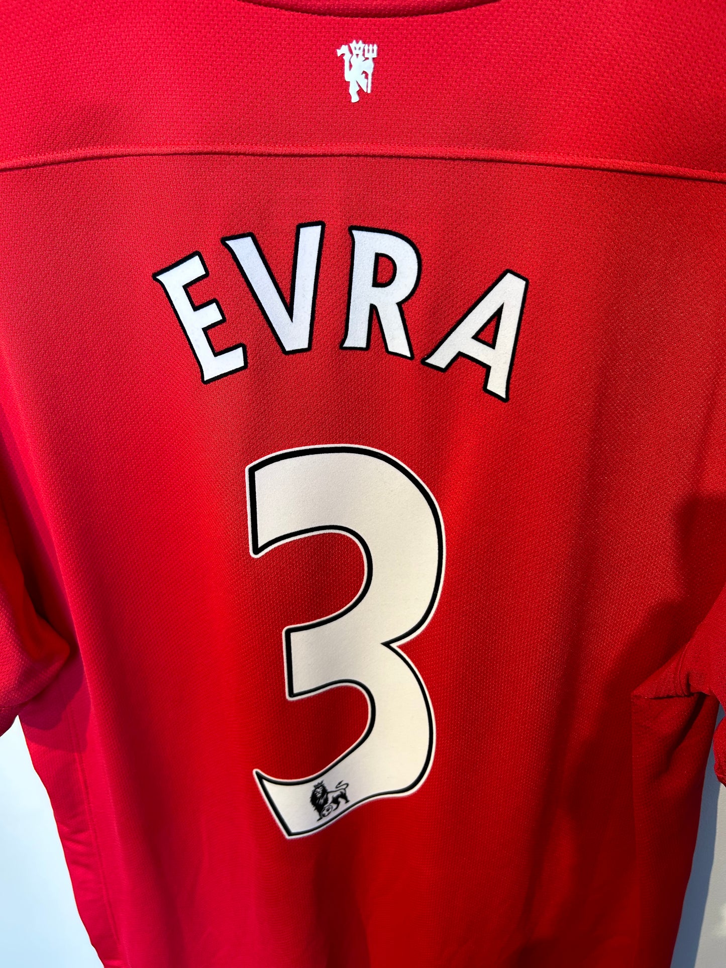 Manchester United 2011-12 Home Shirt - Evra #3 - L