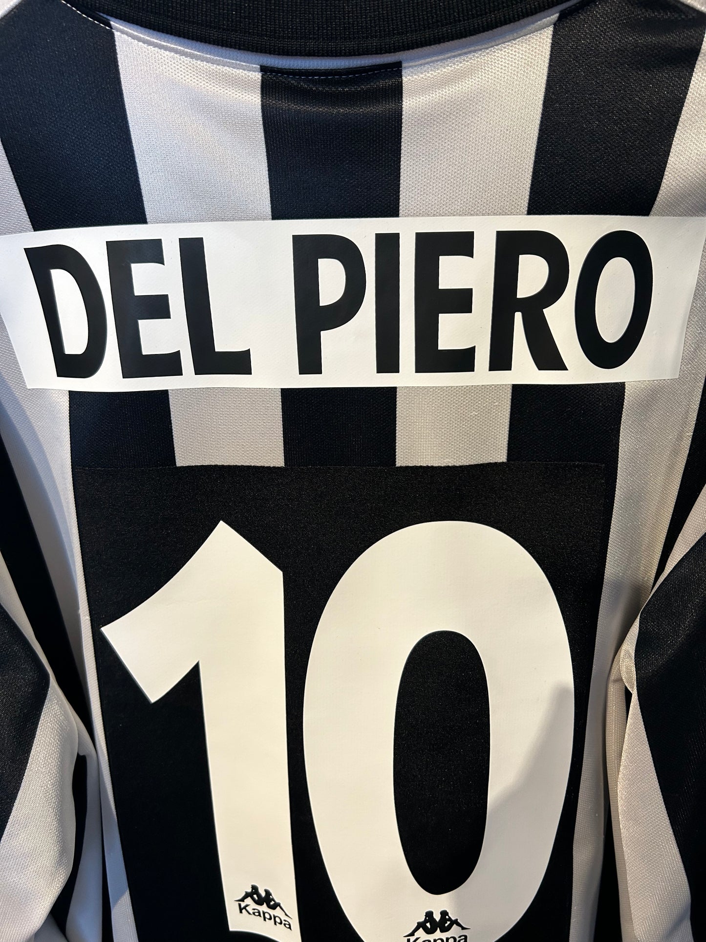 Juventus 1994-95 Home Shirt L/S - Del Piero #10 - L