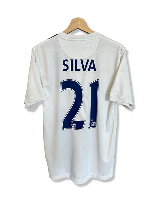 Manchester City 2013-14 Third Shirt - Silva #21 - S