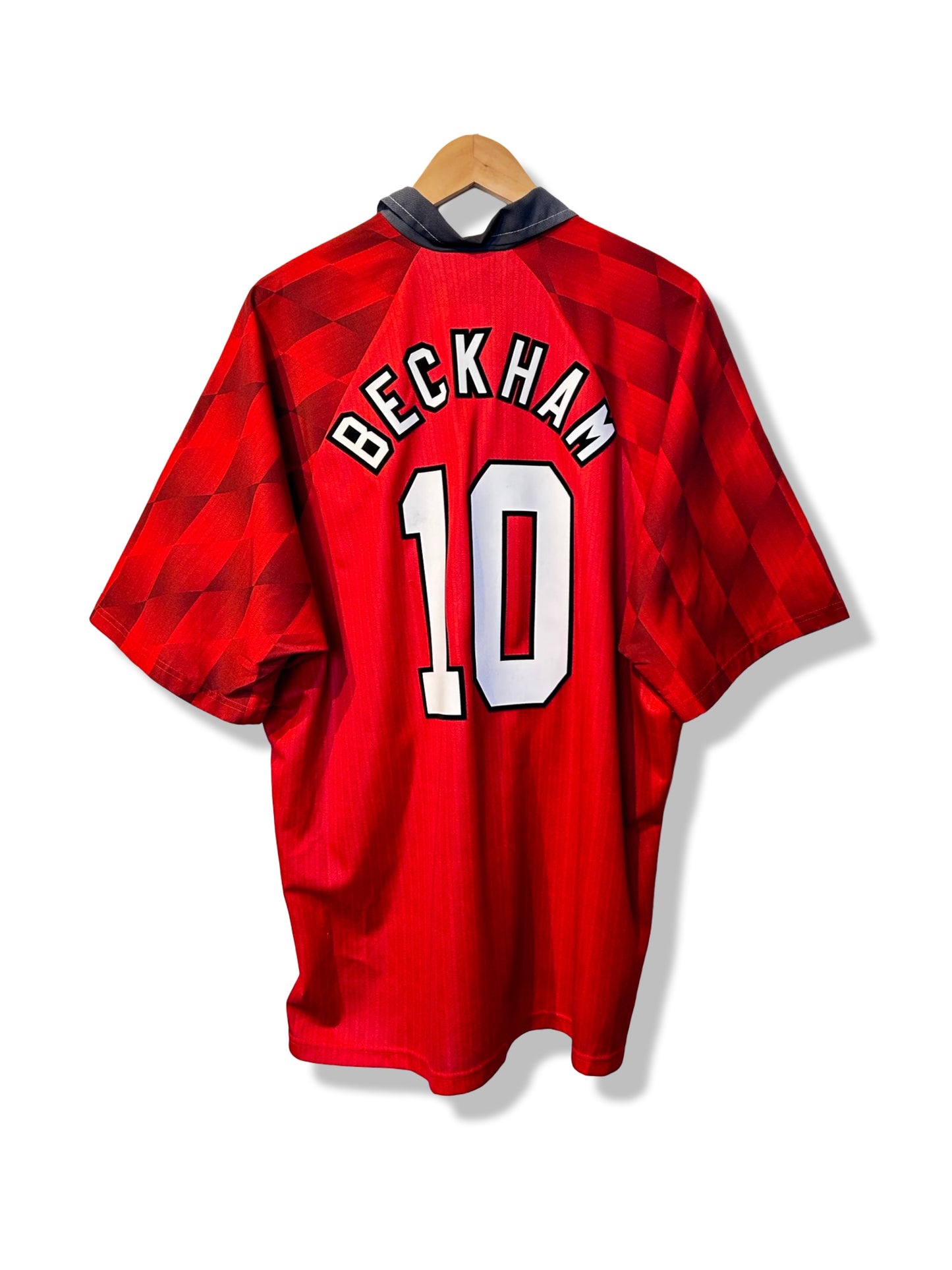 Manchester United 1996-98 Home Shirt - Beckham #10 - XXL