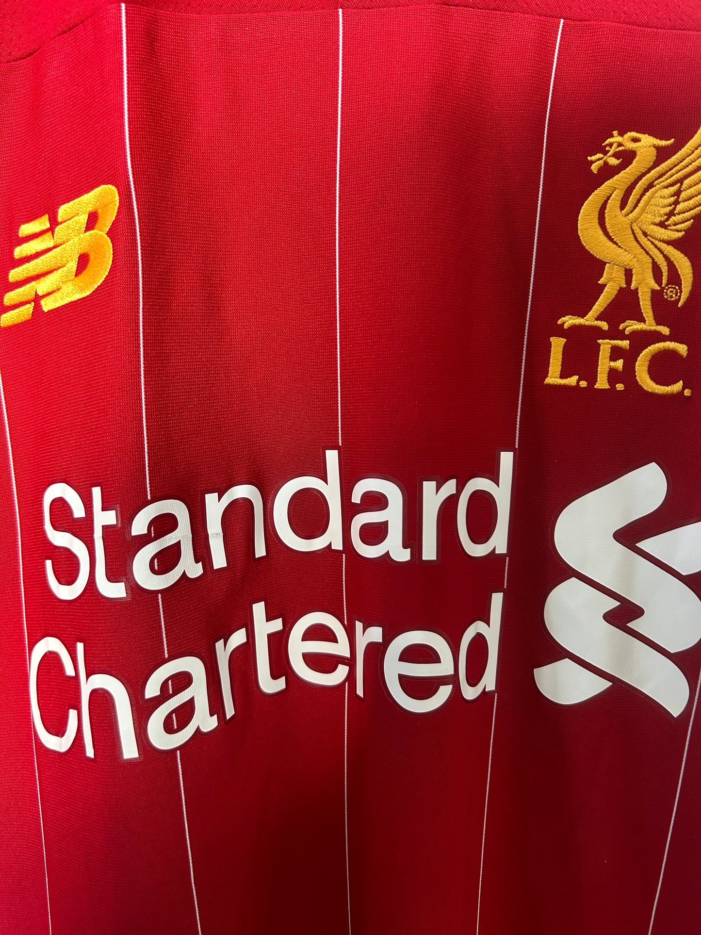 Liverpool 2019-20 Home Shirt - Virgil #4 - M