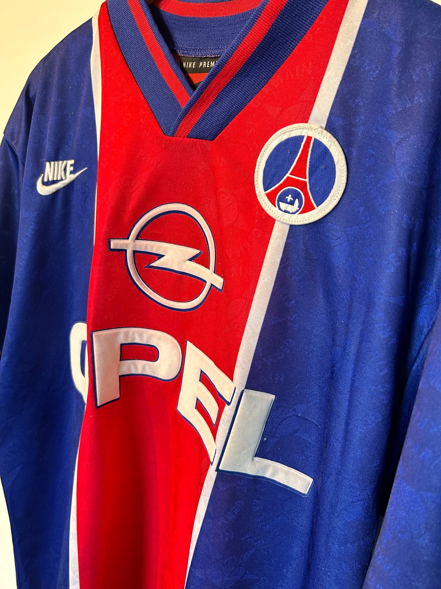 PSG 1995-96 Home Shirt - Rai #10 - M