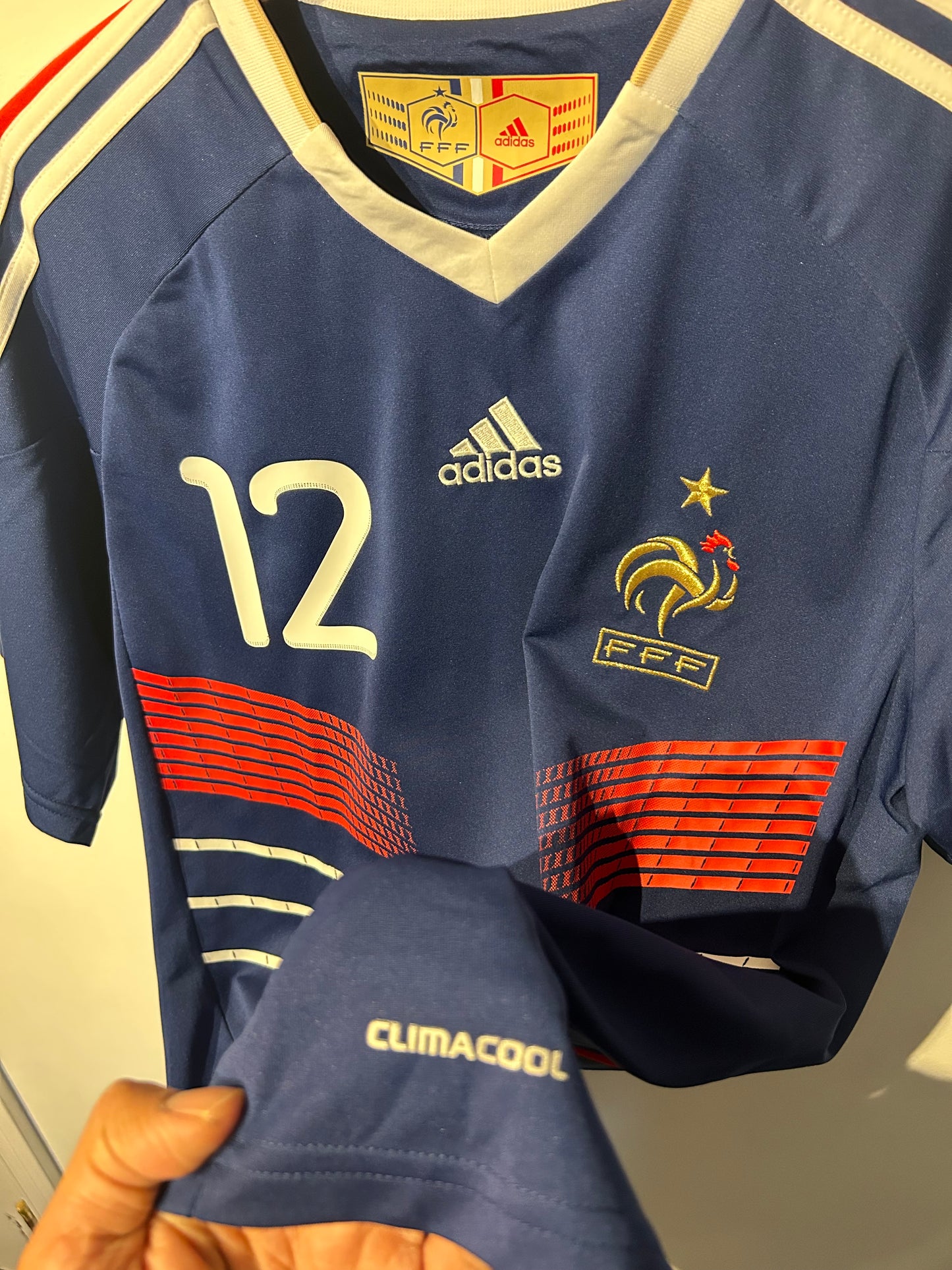 France 2009-10 Home Shirt BNWT - Henry #12 - M