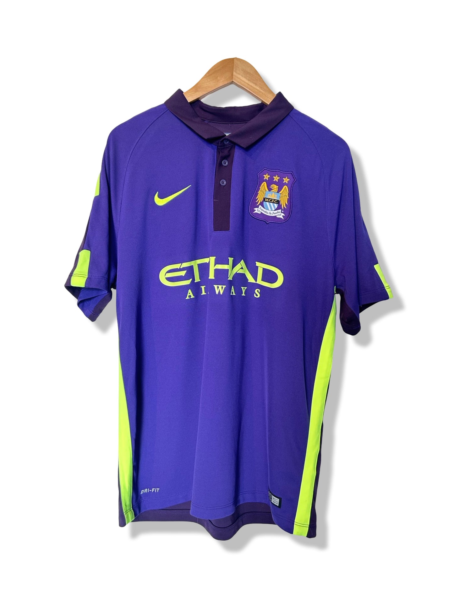 Manchester City 2014-15 Third Shirt - Silva #21 - L