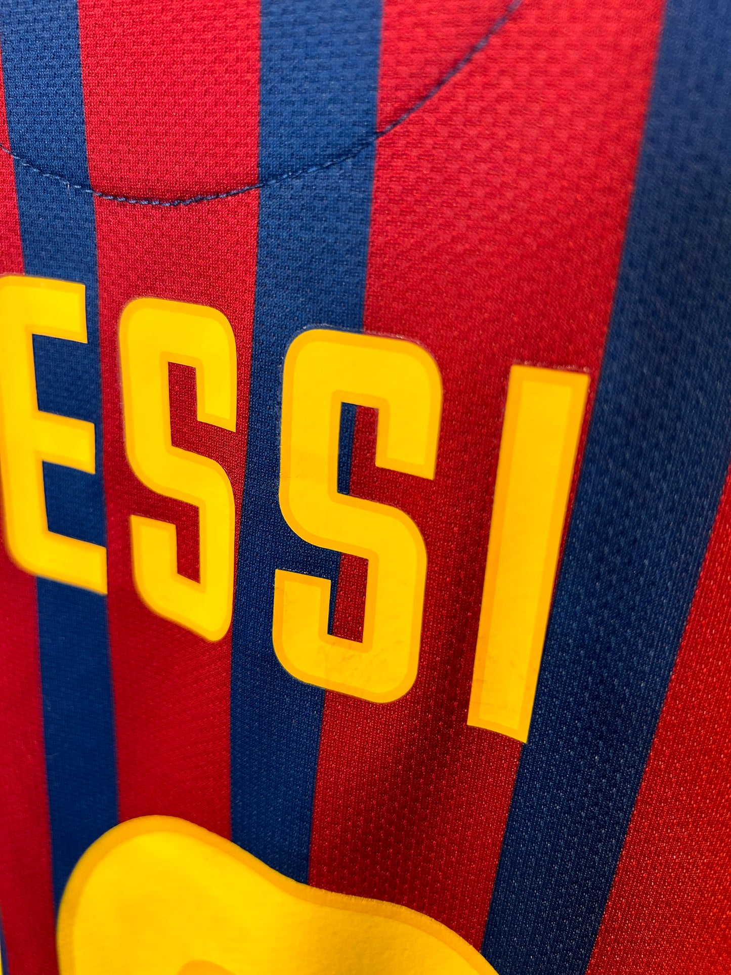 Barcelona 2011-12 Home Shirt - Messi #10 - S