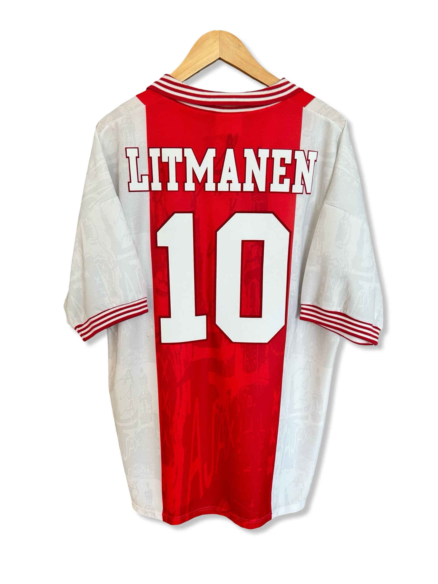 Ajax 1996-97 Home Shirt - Litmanen #10 - XL