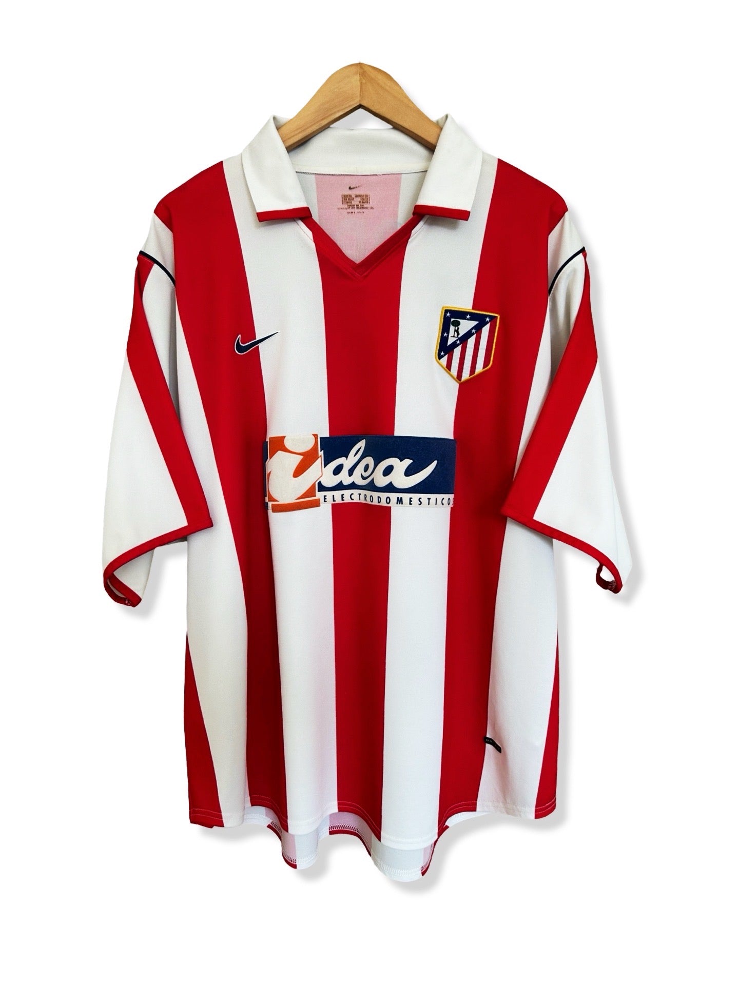 Atletico Madrid 2001-02 Home Shirt - F. Torres #9 - XL