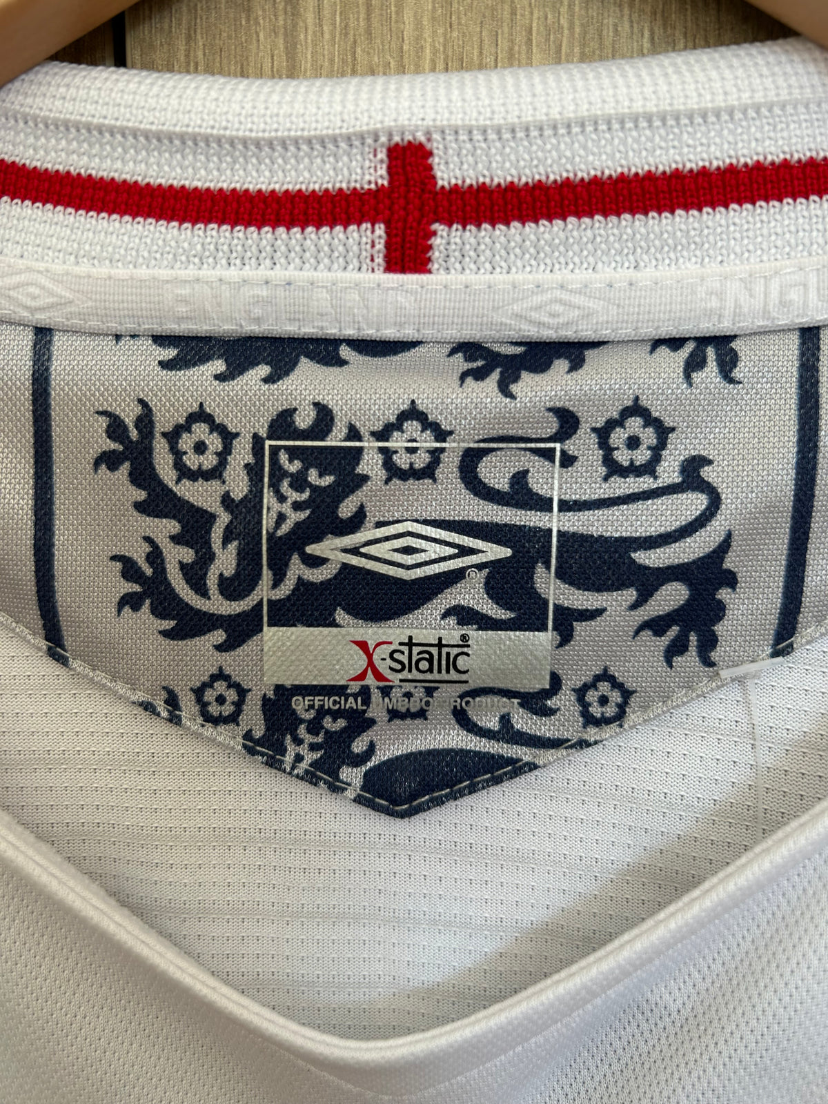 England 2005-07 Home Shirt L/S - Beckham #7 - L