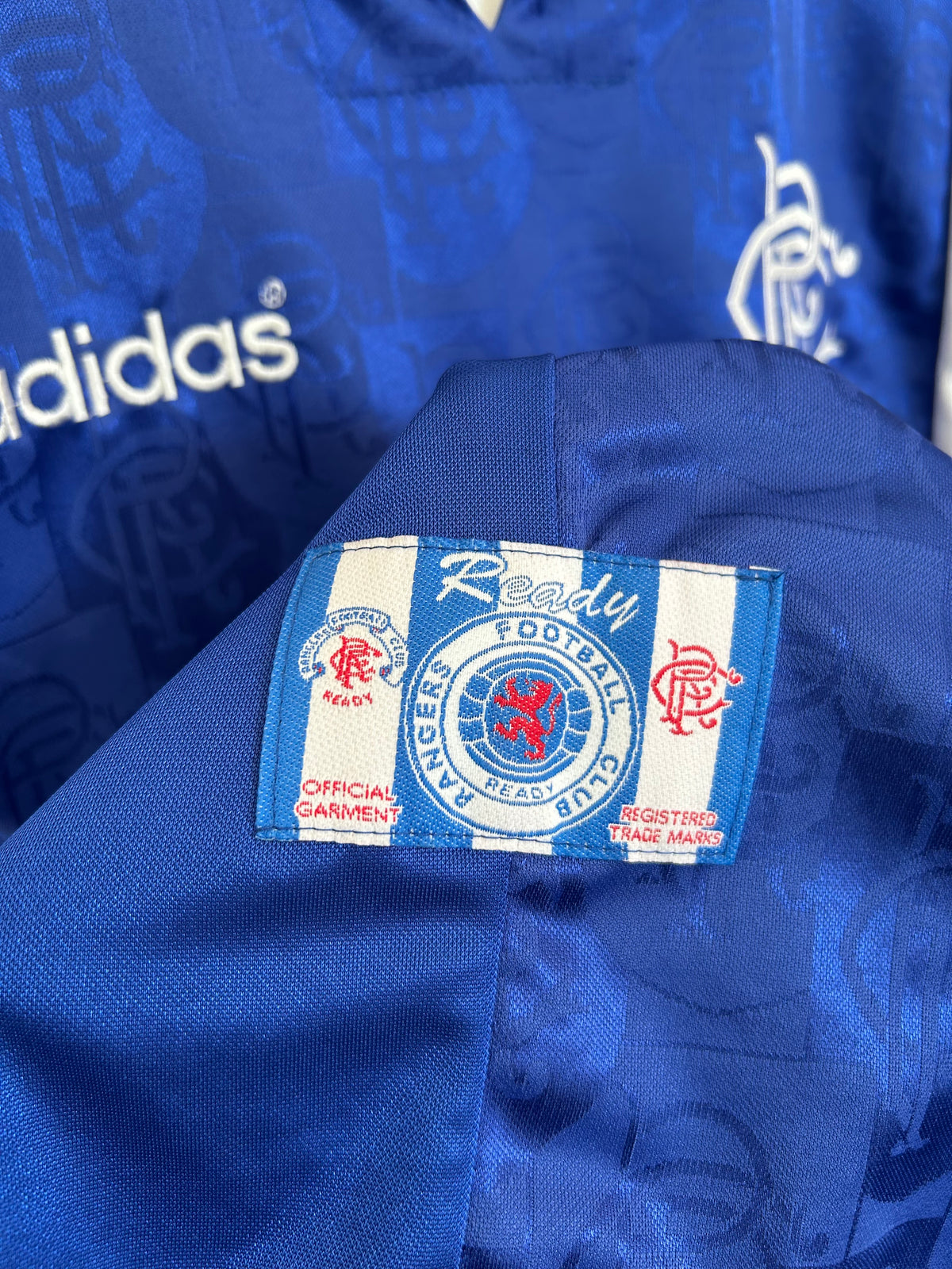 Rangers 1996-97 Home Shirt - XL