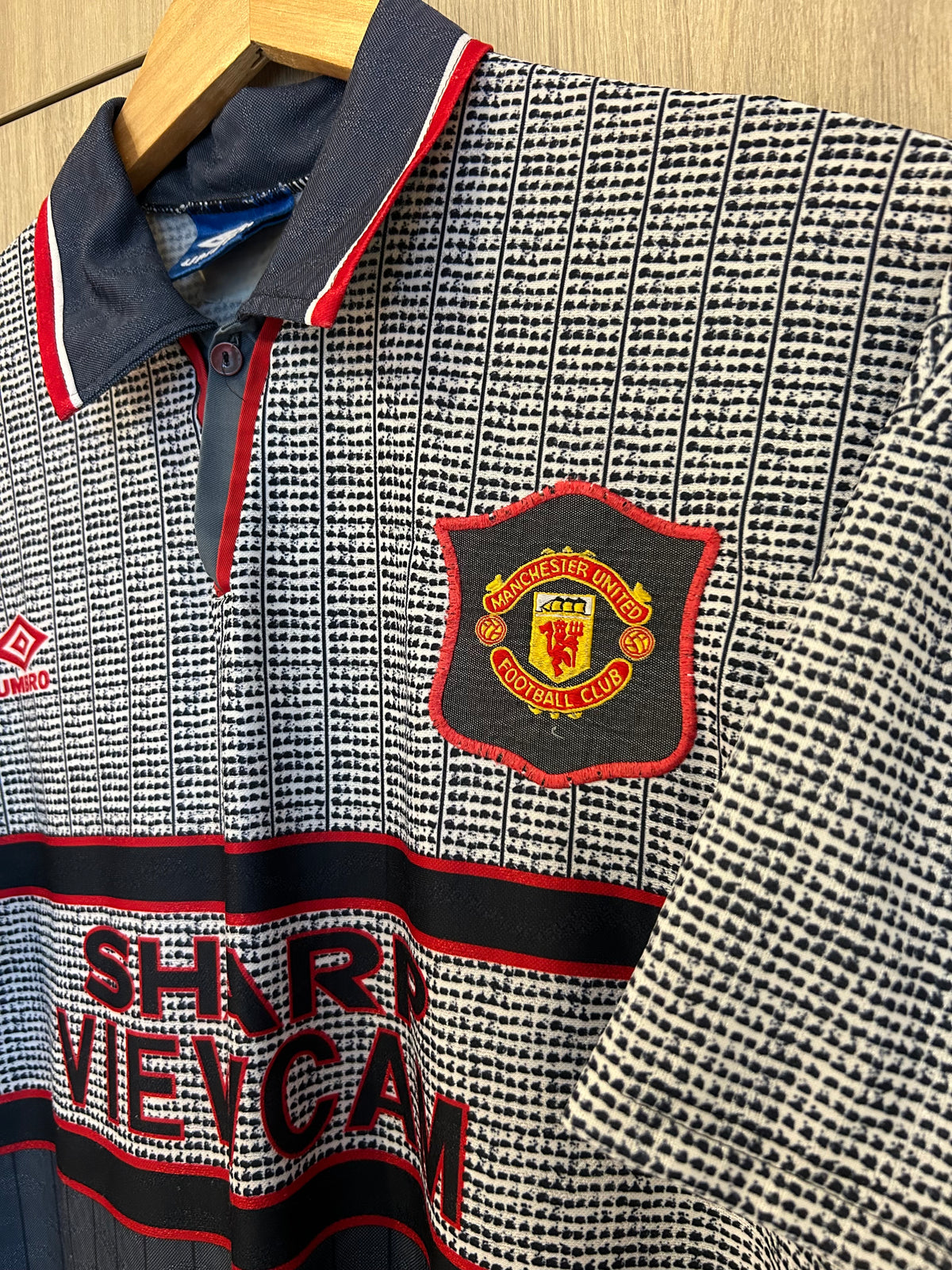 Manchester United 1995-96 Away Shirt - Beckham #24 - L