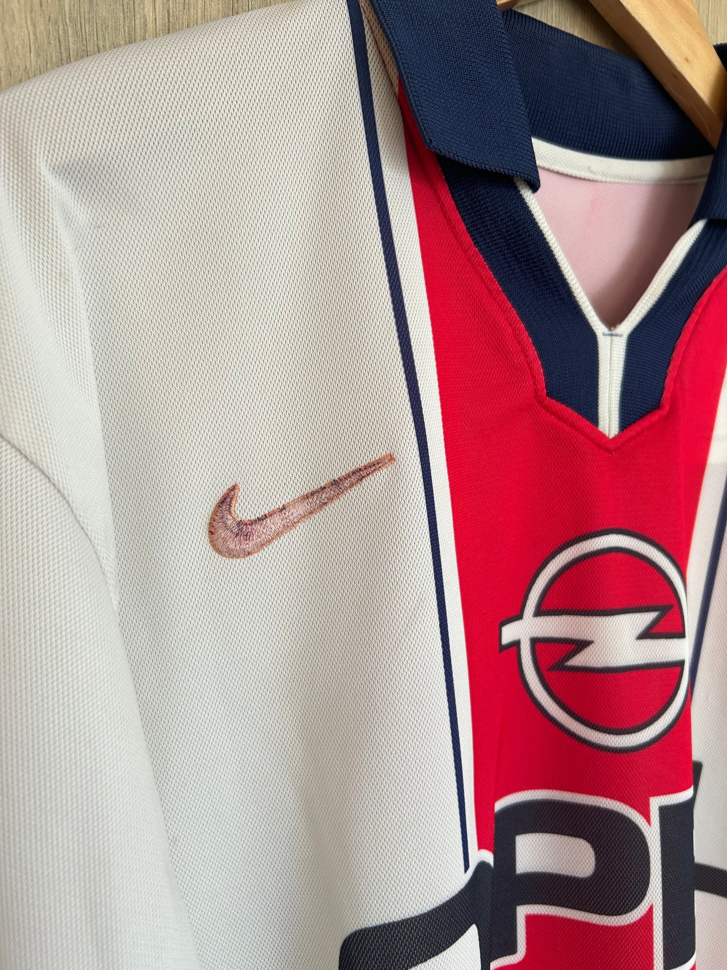 PSG 1997-98 Away Shirt - Rai #10 - L