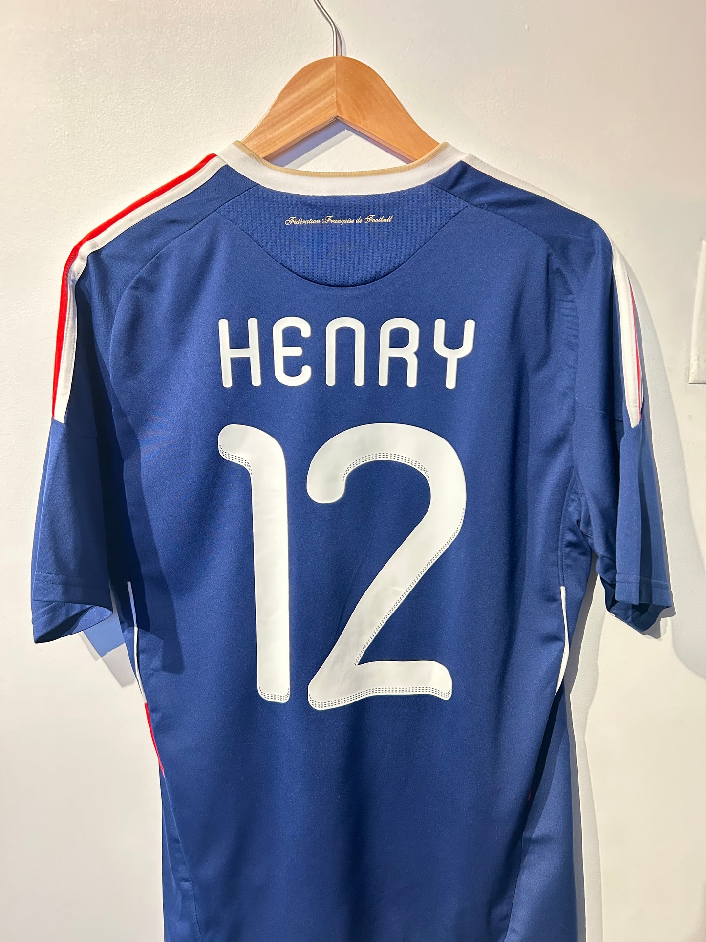 France 2009-10 Home Shirt BNWT - Henry #12 - M