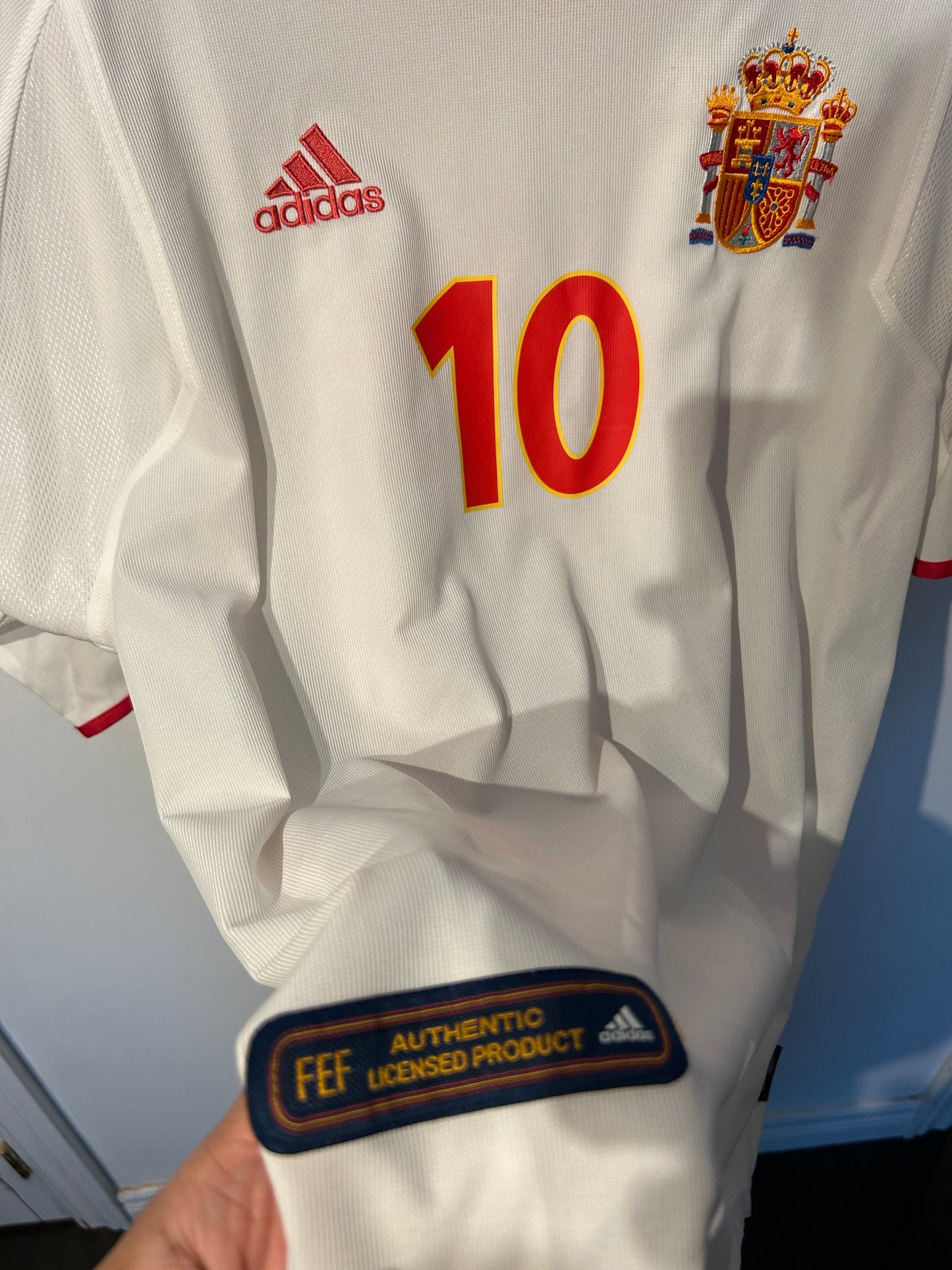 Spain 1999-02 Third Shirt - Raul #10 - M