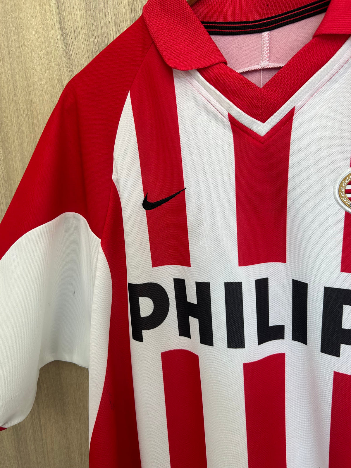 PSV Eindhoven 2000-02 Home Shirt - V. Nistelrooy #8 - L