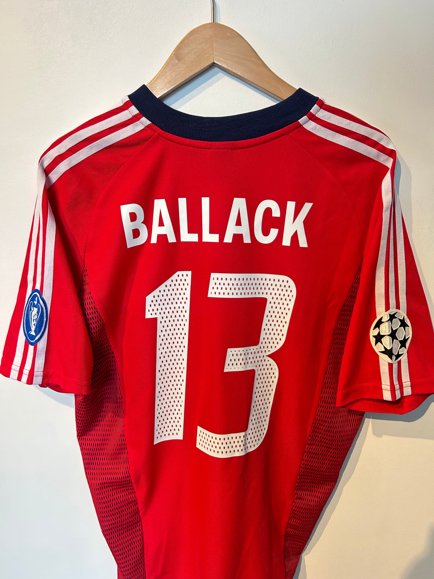 Bayern Munich 2002-03 European Home Shirt - Ballack #13 - M