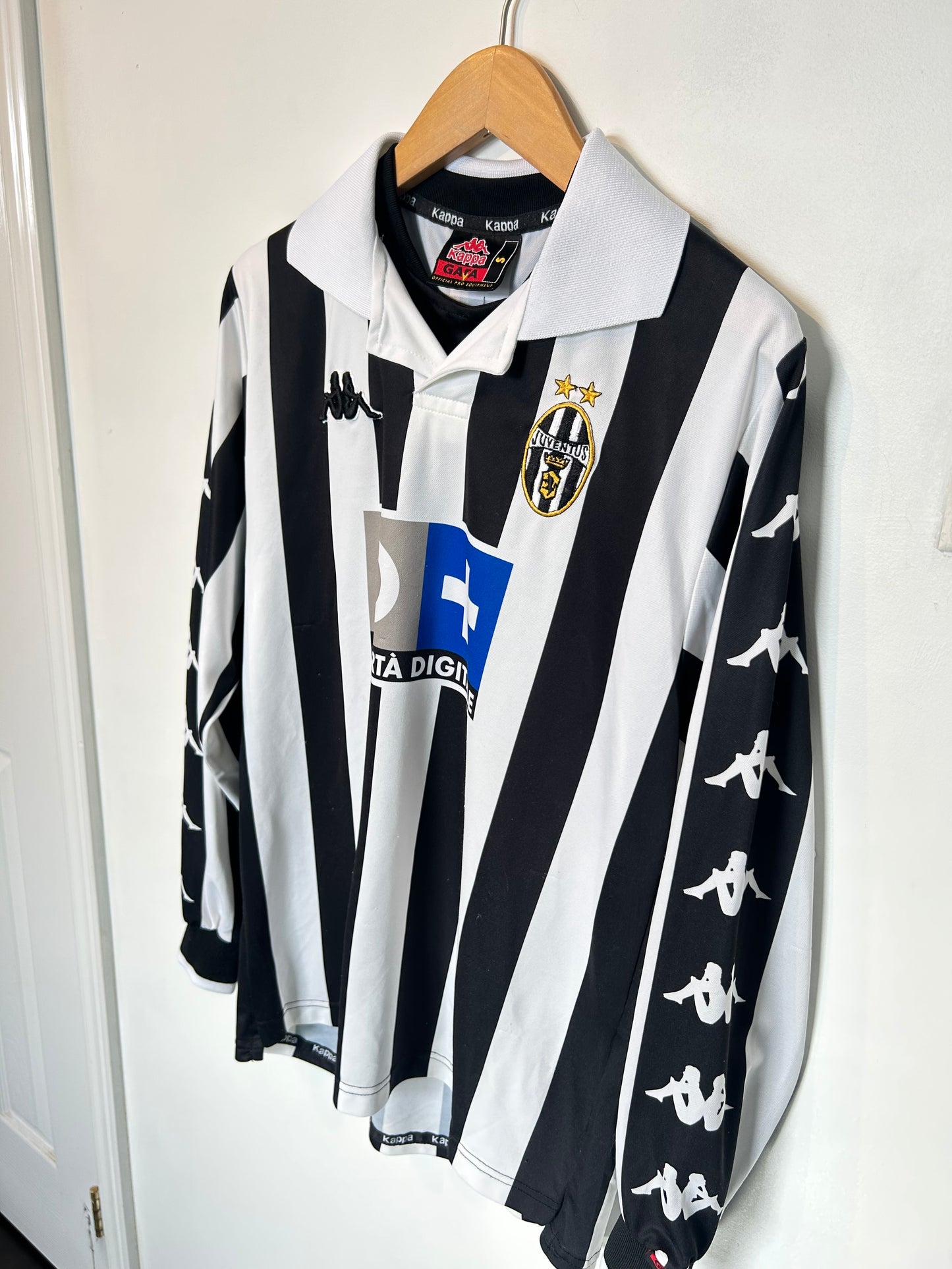 Juventus 1999-00 Home Shirt L/S - Zidane #21 - S