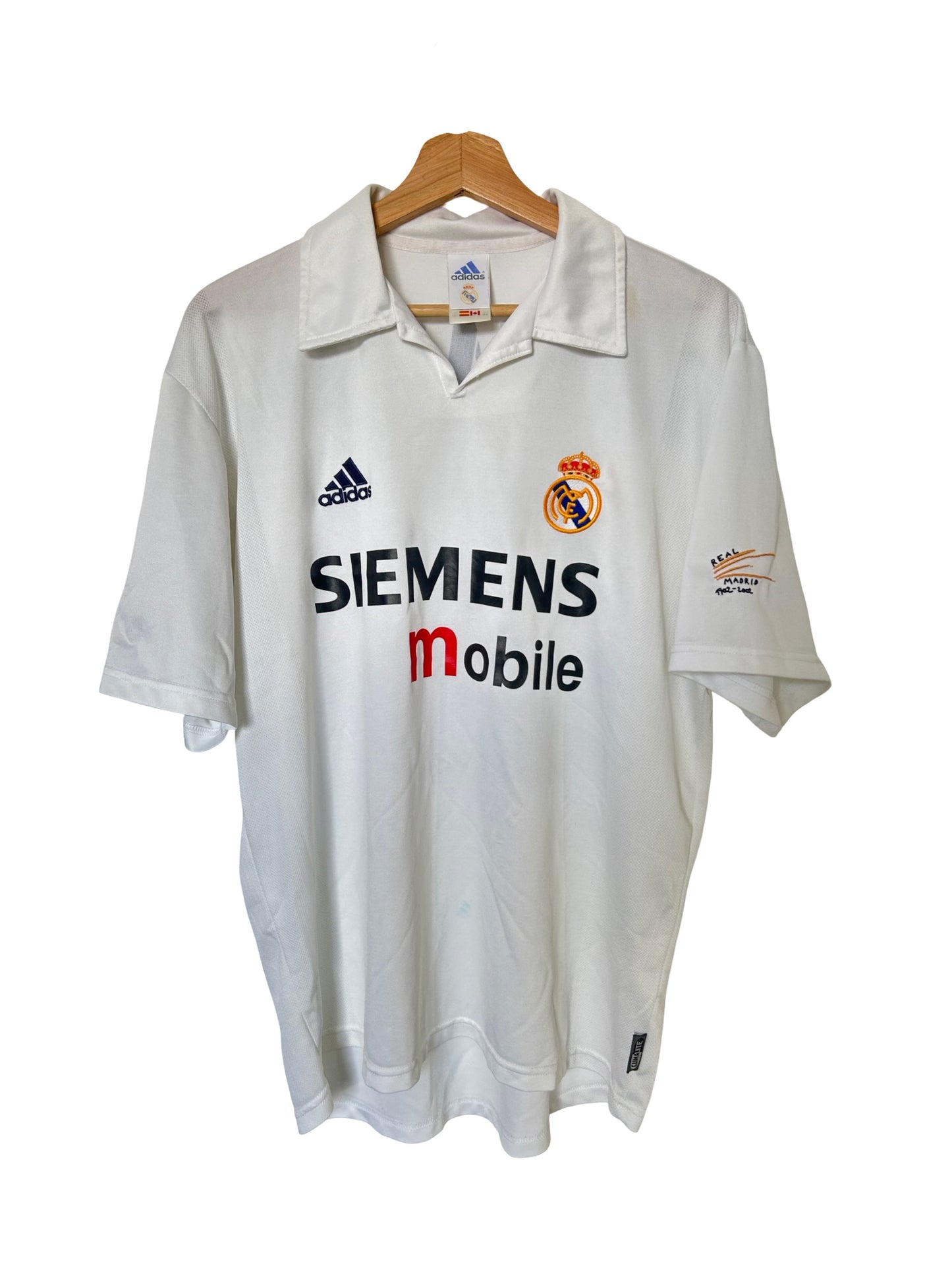 Real Madrid 2002-03 Home Shirt - Ronaldo #11 - M