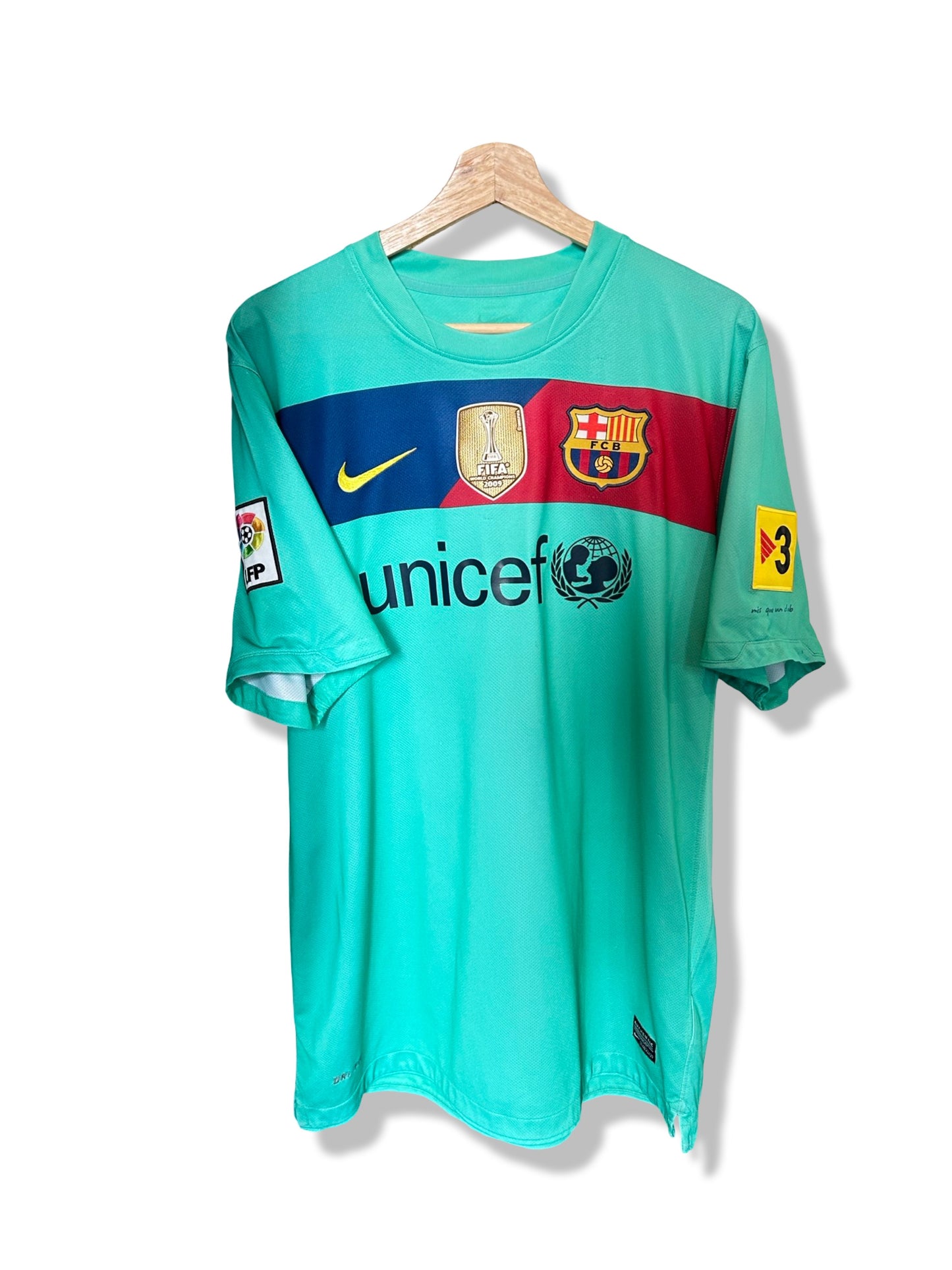 Barcelona 2010-11 Away Shirt - Messi #10 - XL