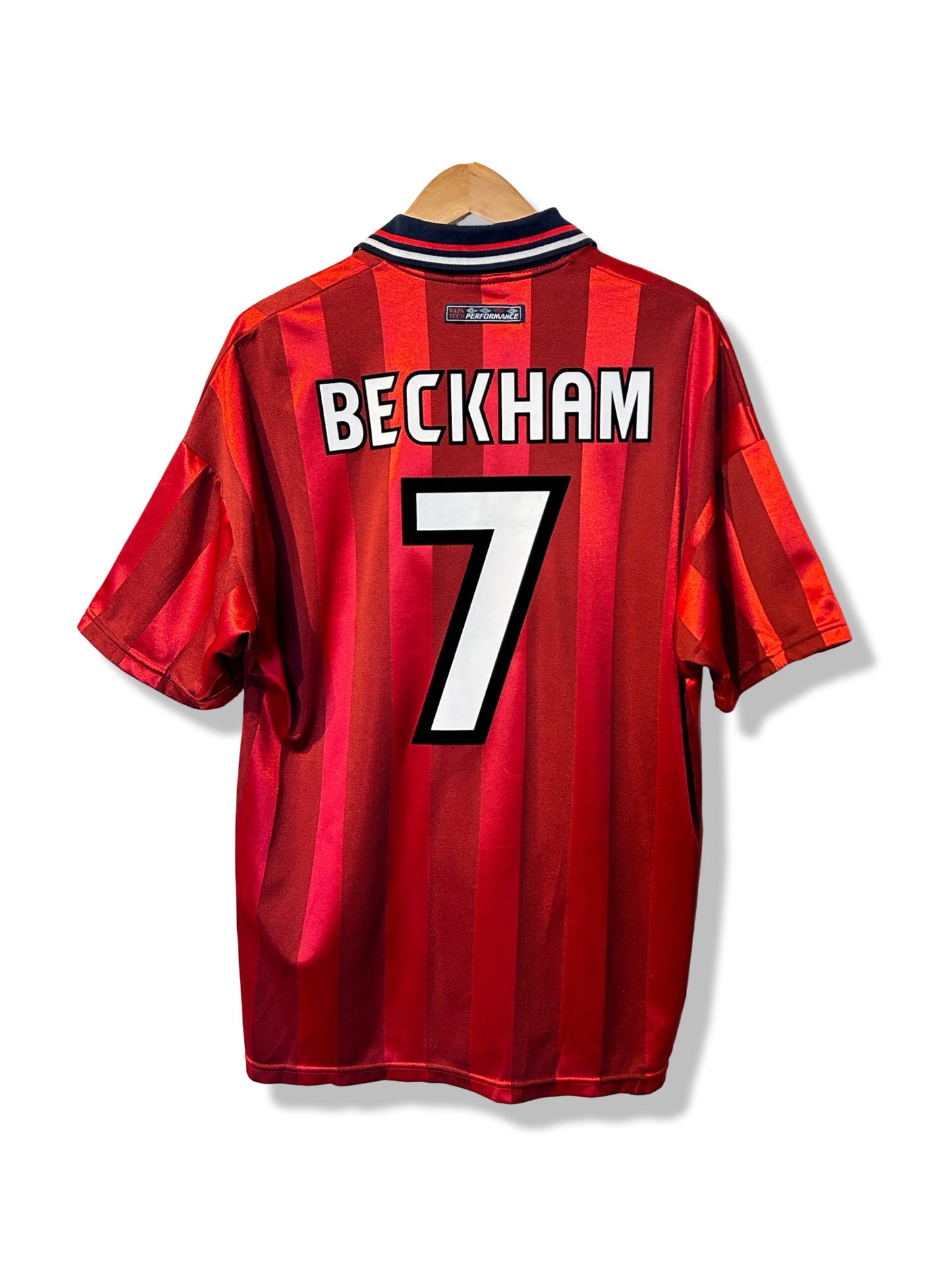 England 1997-99 Away Shirt - Beckham #7 - L
