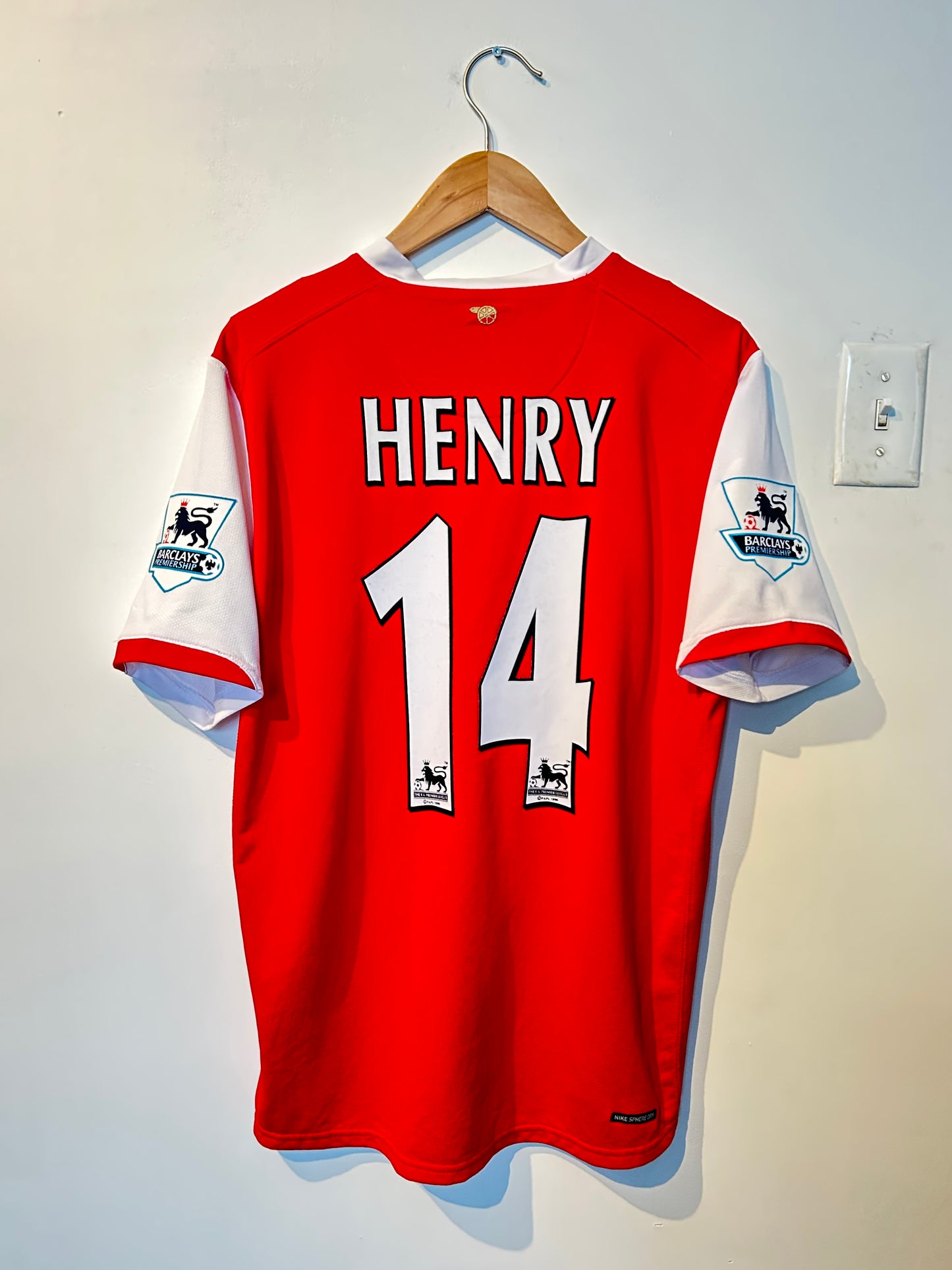 Arsenal 2006-08 Home Shirt - Henry #14 - M