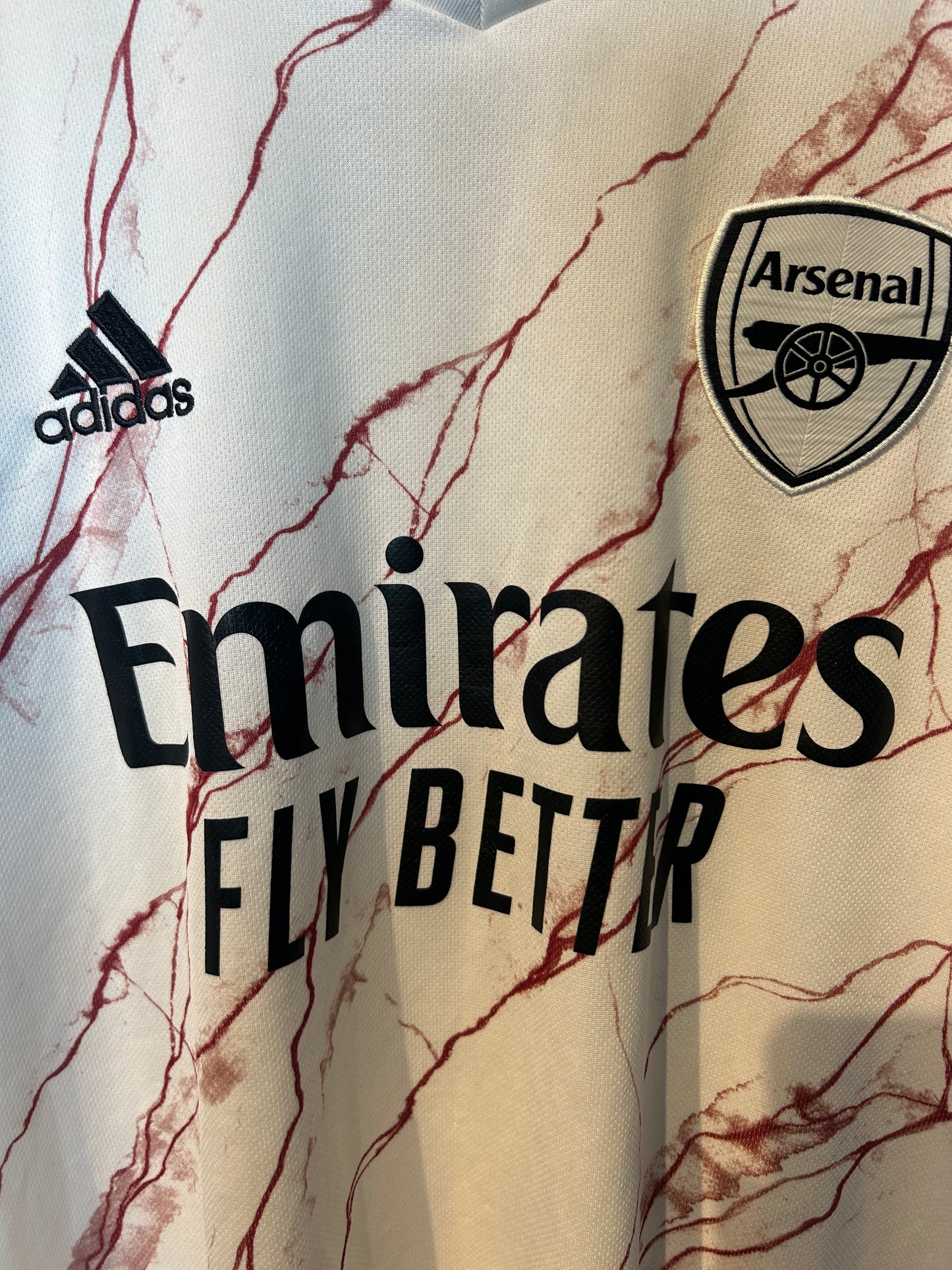 Arsenal 2020-21 Away Shirt - Aubameyang #14 - L
