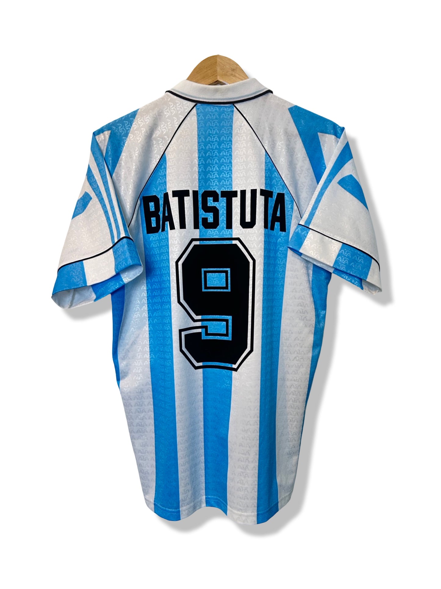Argentina 1996-98 Home Shirt - Batistuta #9 - L