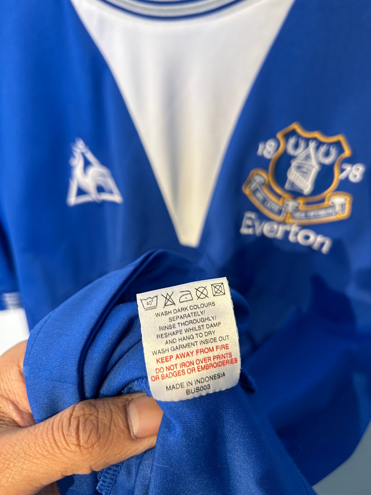 Everton 2009-10 Home Shirt - Fellaini #25 - M