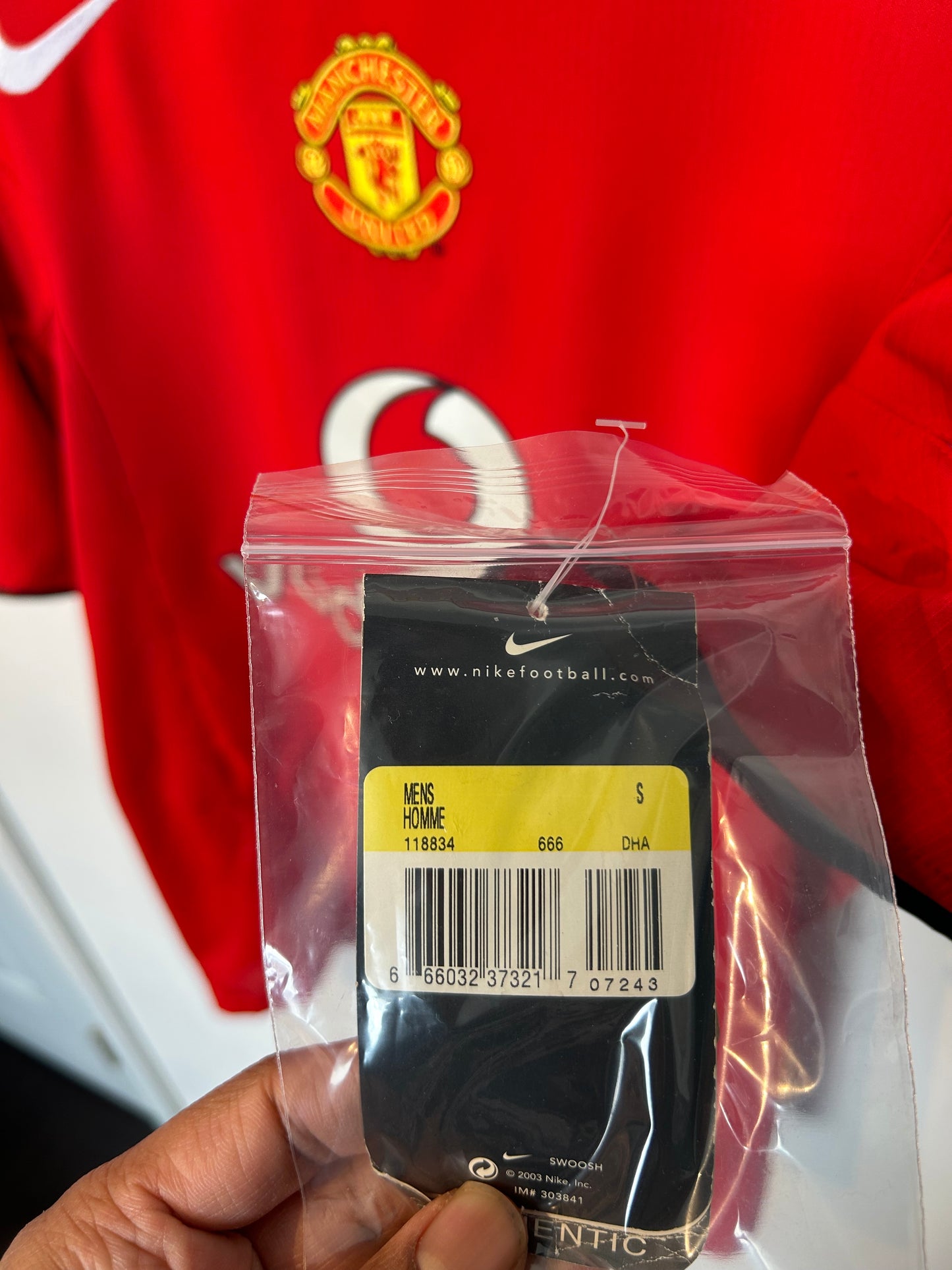 Manchester United 2004-06 Home Shirt - Ronaldo #7 - S