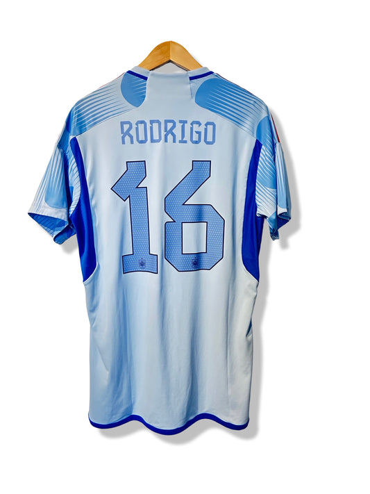 Spain 2022-23 Away Shirt - Rodri #16 - L
