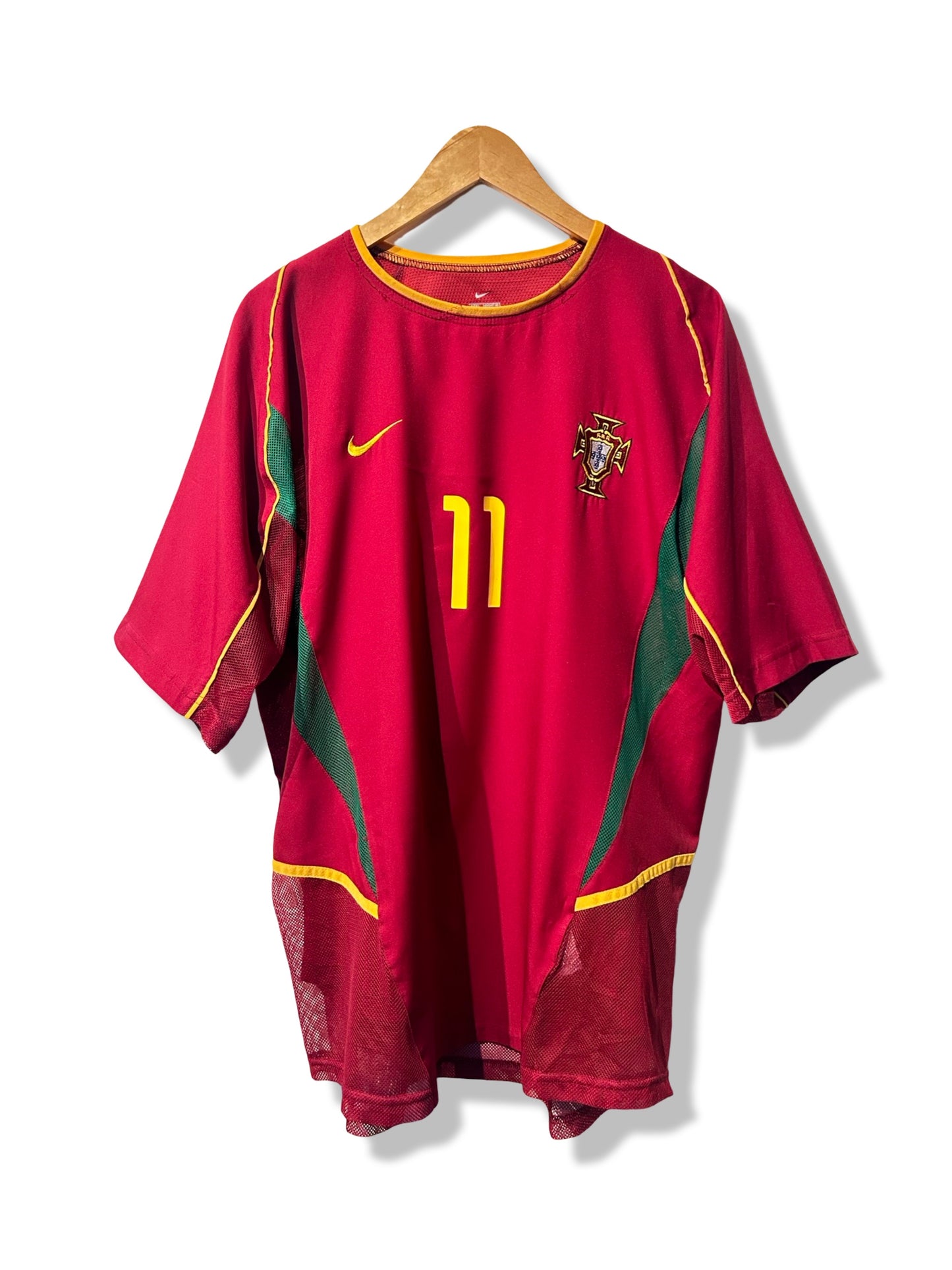 Portugal 2002-04 Home Shirt - C.Ronaldo #11 - L