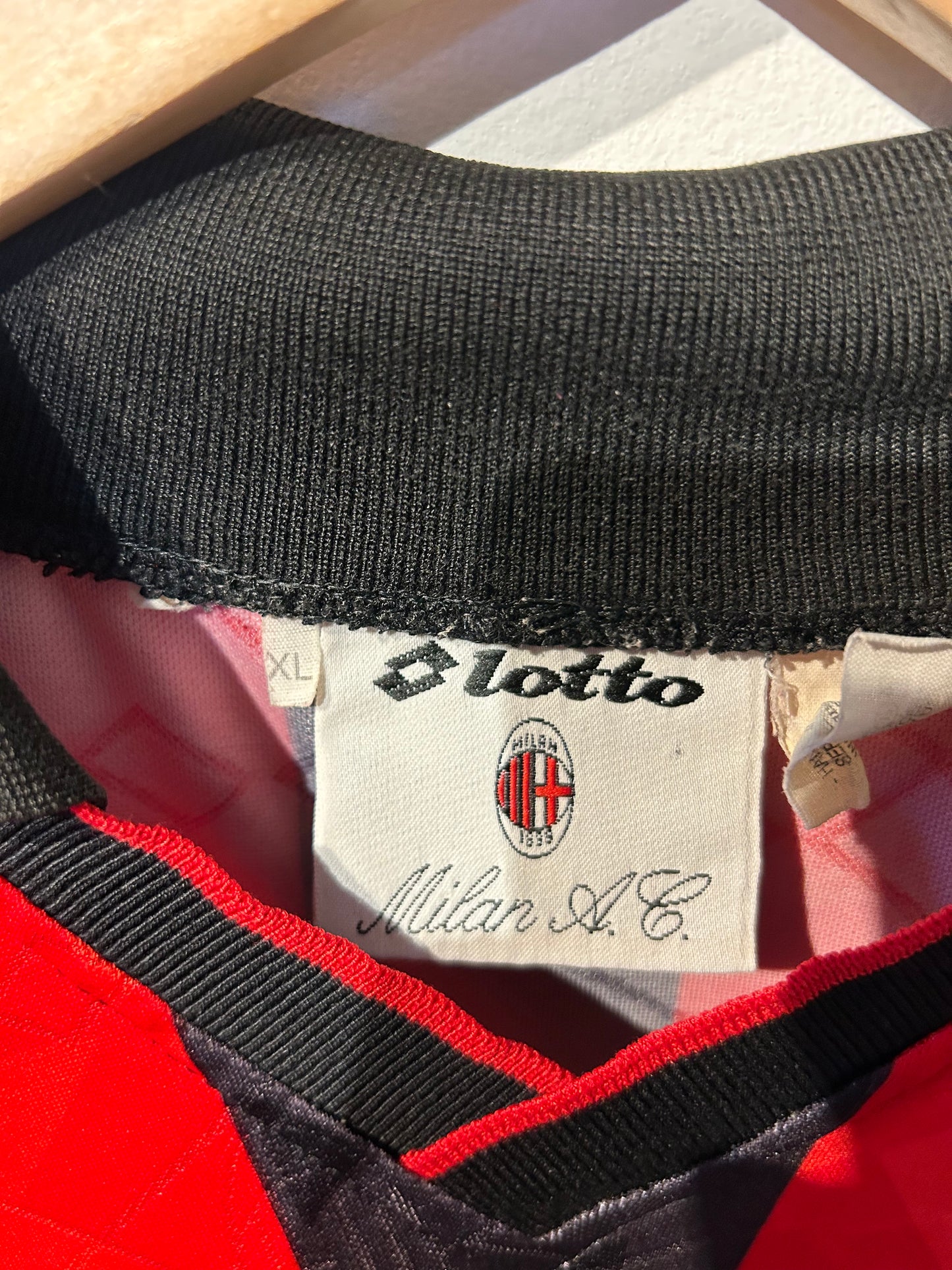 AC Milan 1994-95 Home Shirt - XL