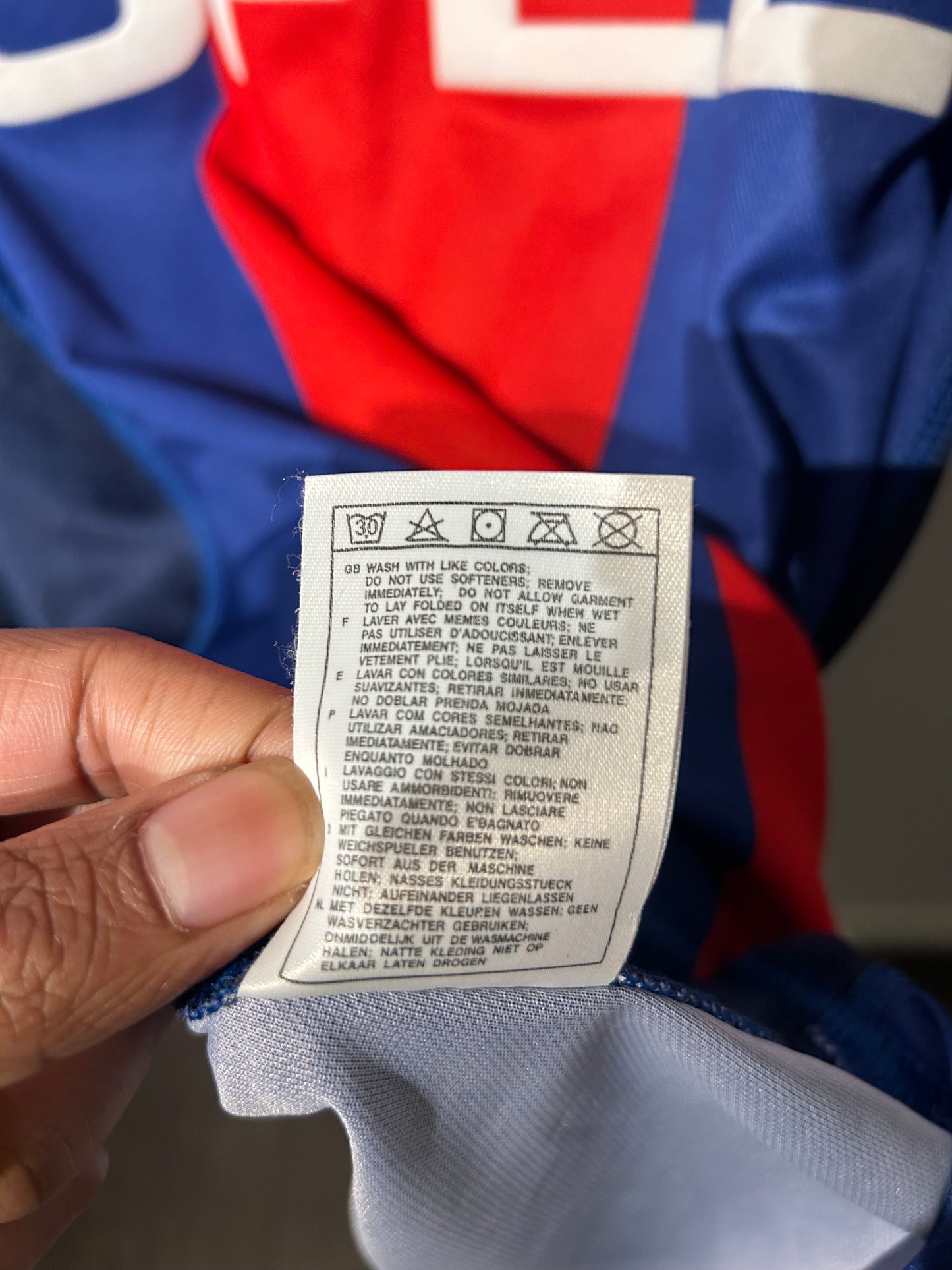 PSG 2000-01 Home Shirt - Jay-Jay Okocha #10 - XL