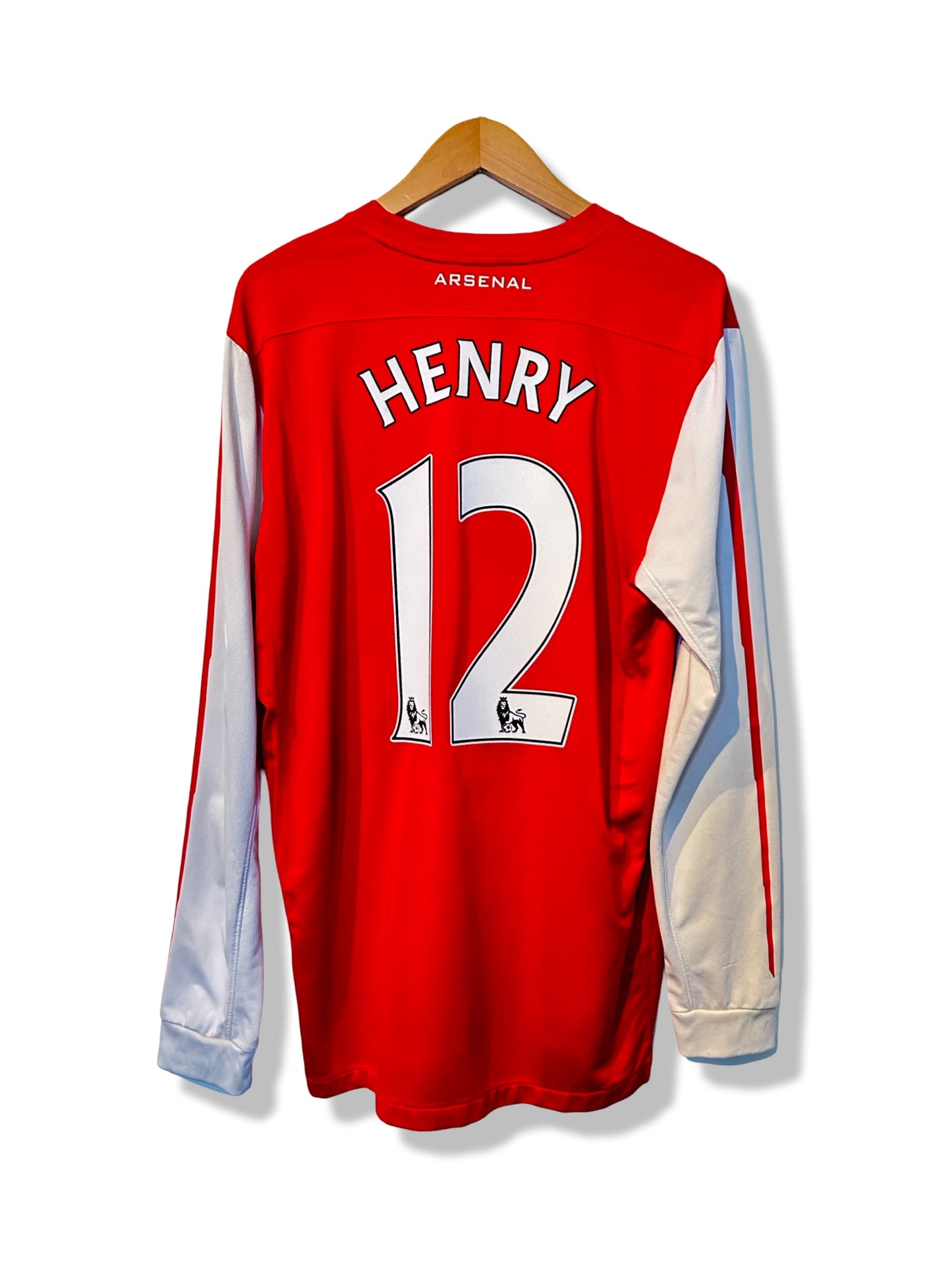 Arsenal 2011-12 Home Shirt L/S - Henry #12 - L