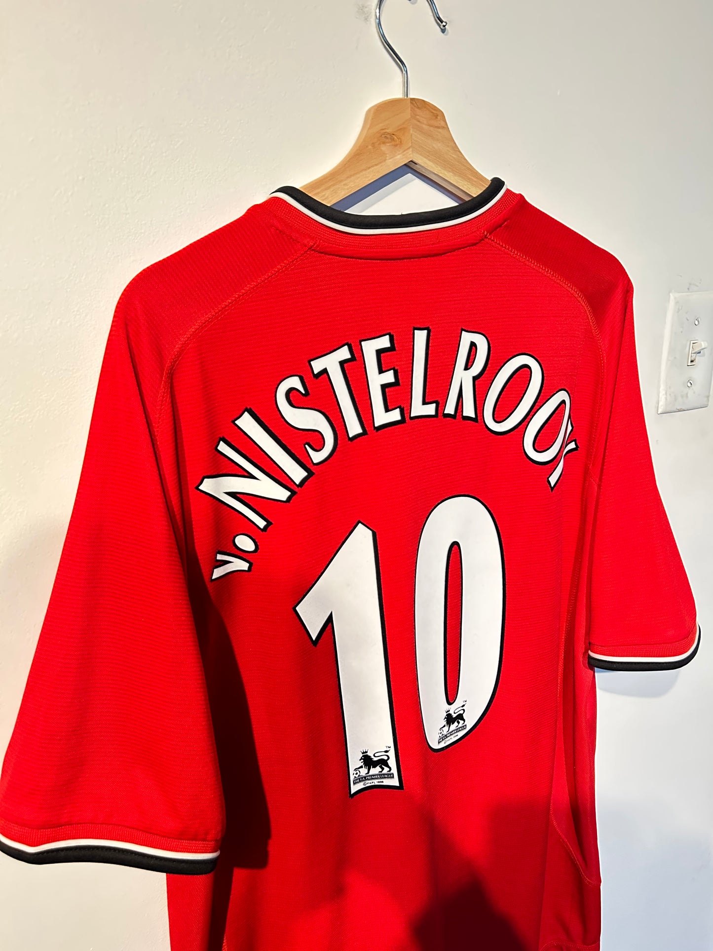 Manchester United 2000-02 Home Shirt - V. Nistelrooy #10 - XL