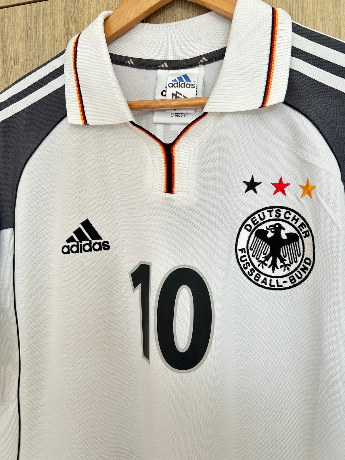 Germany 2000-02 Home Shirt - Matthaus #10 - M