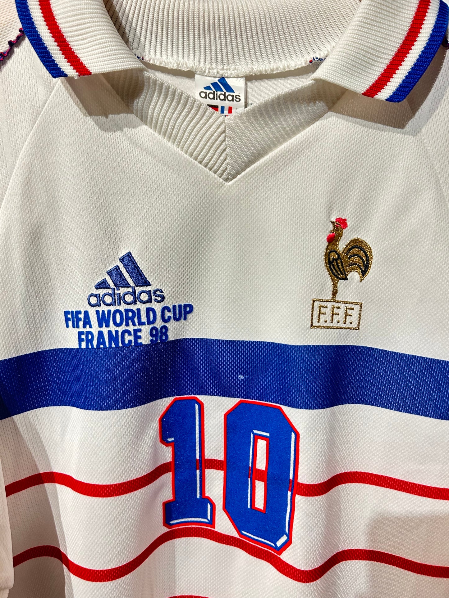 France 1998 Away Shirt - Zidane #10 - L
