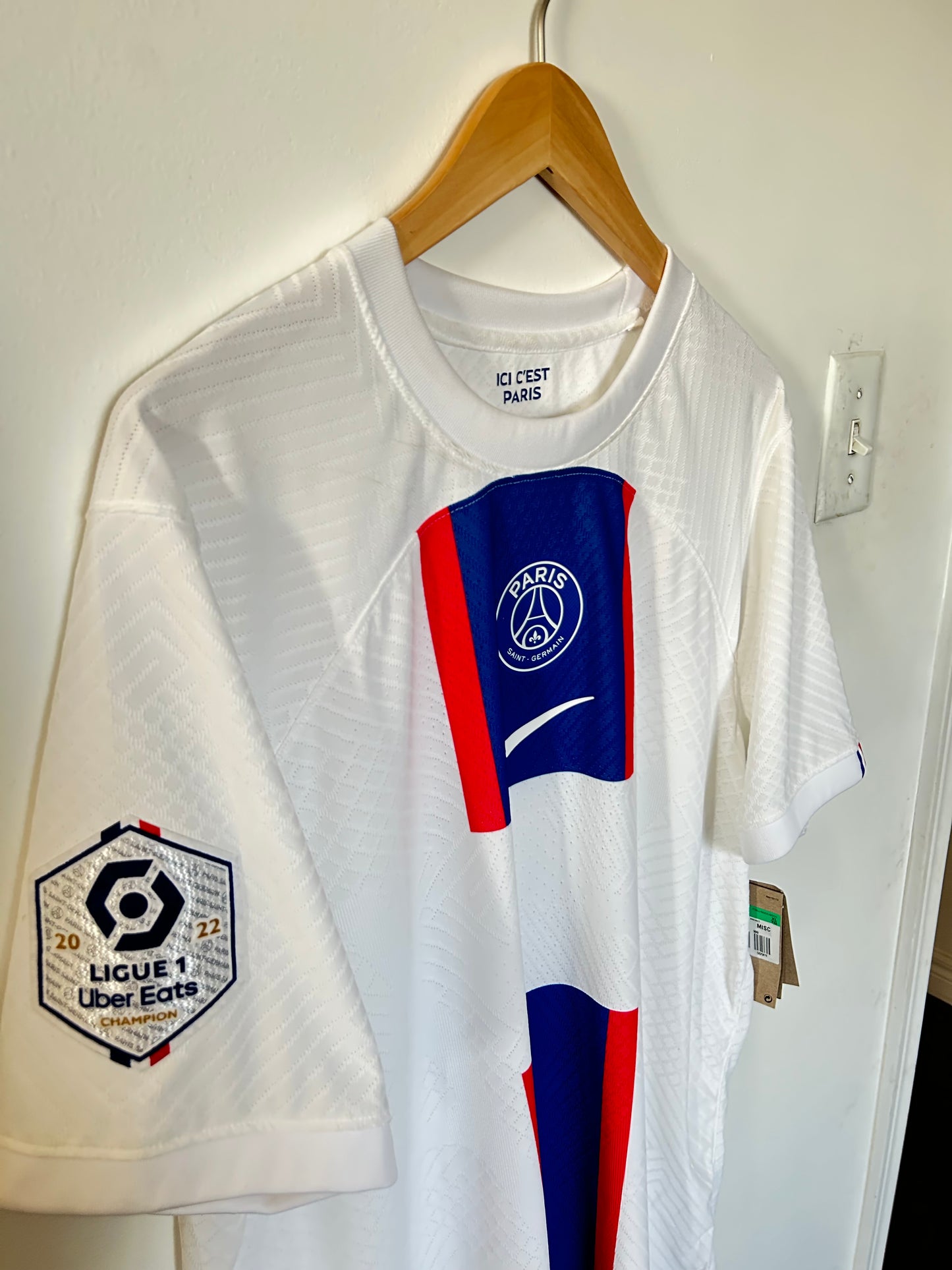 PSG 2022-23 Third Shirt - Neymar Jr. - XL - BNWT