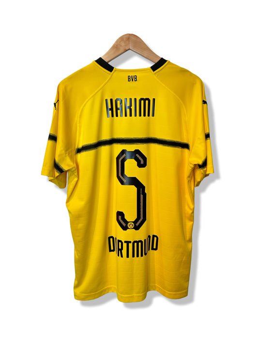 Borussia Dortmund 2018-19 European Home Shirt - Hakimi #5 - L