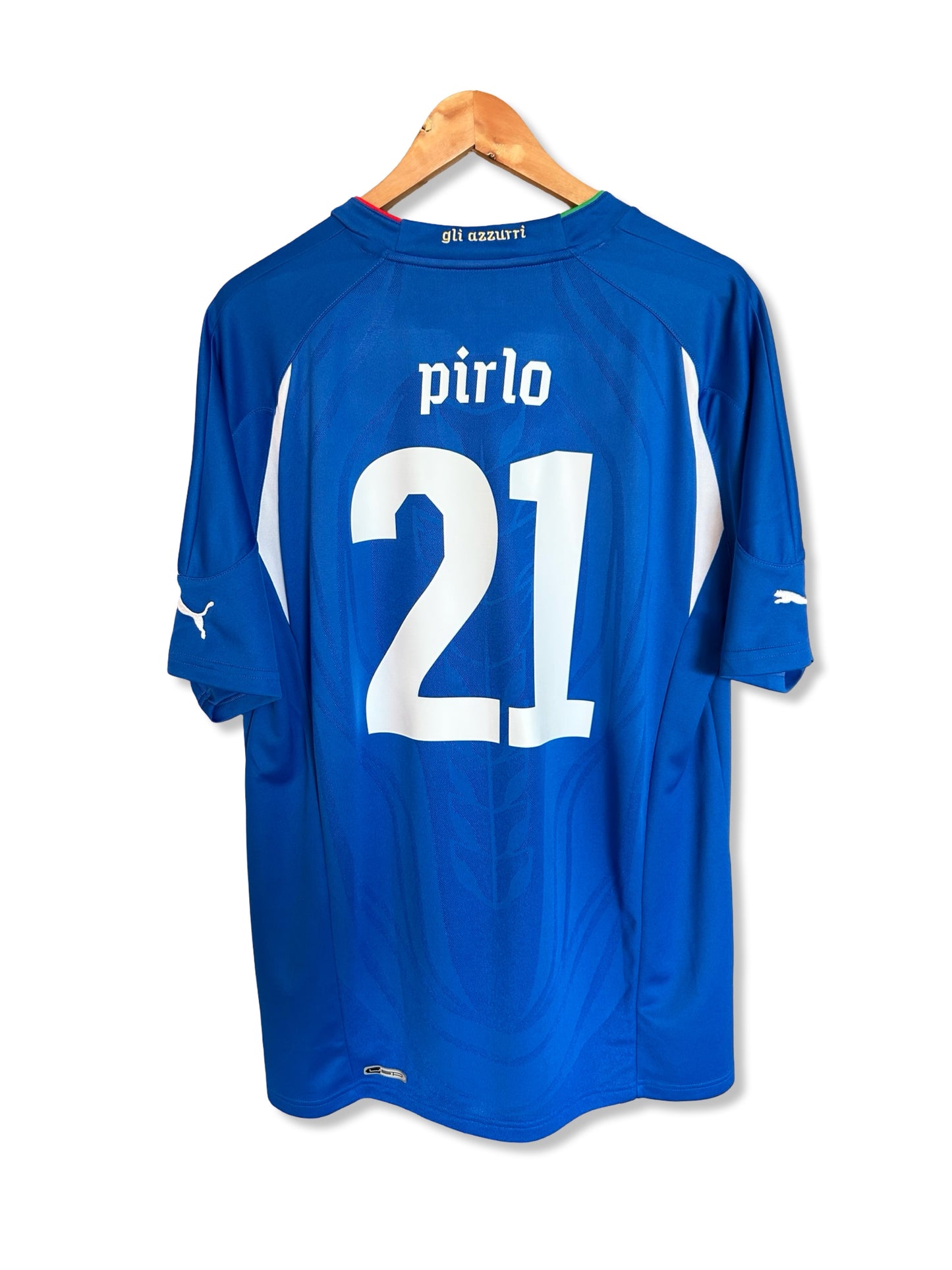 Italy 2010-12 Home Shirt- Pirlo #21 - XL