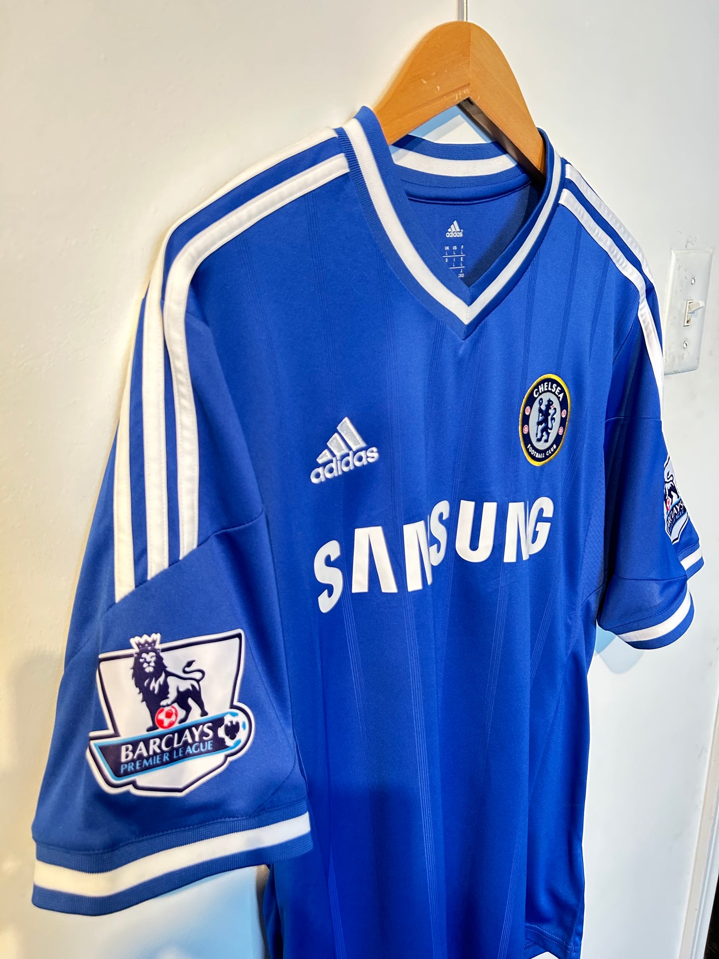 Chelsea 2013-14 Home Shirt - Hazard #17 - L
