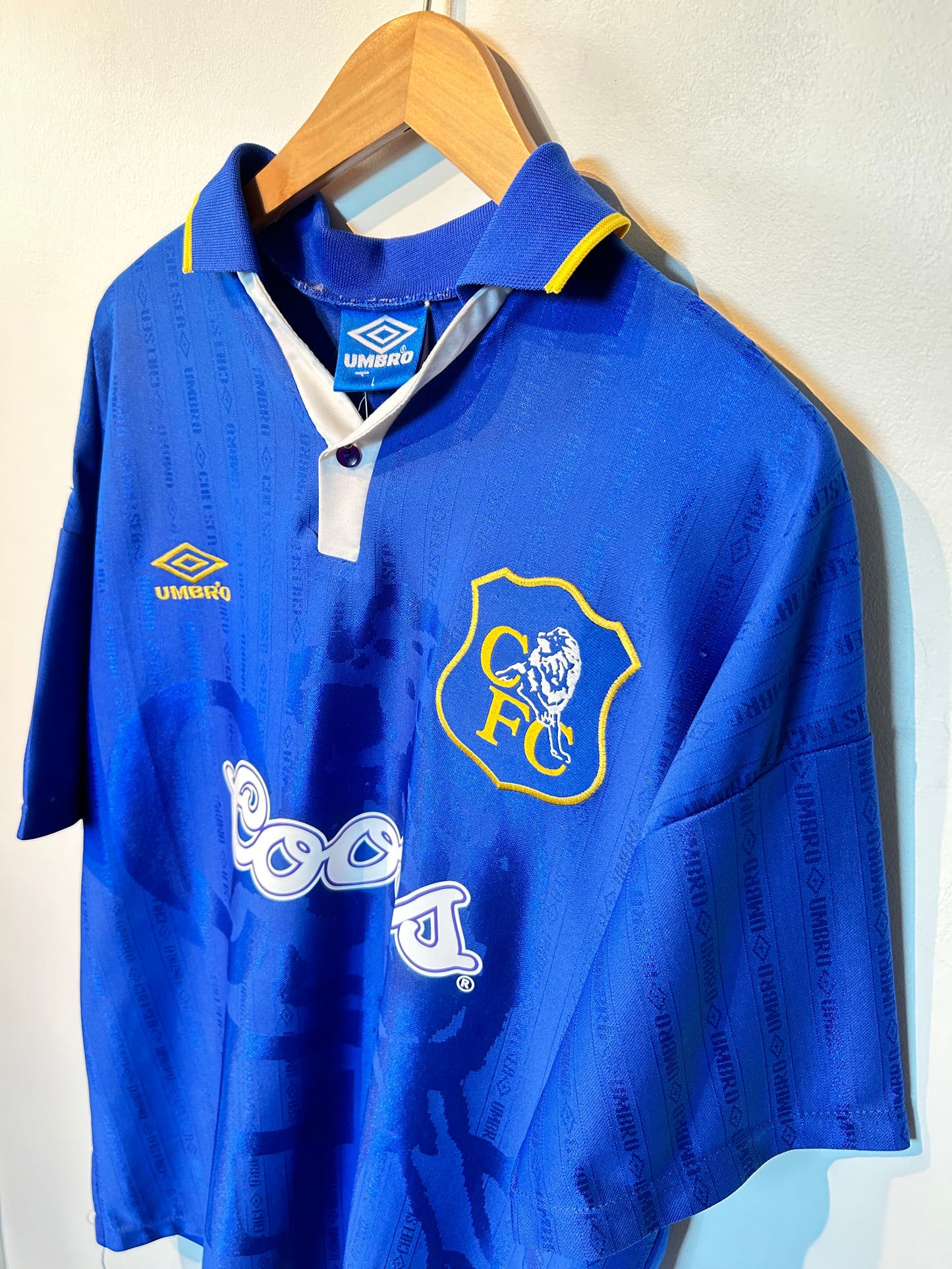 Chelsea 1995-97 Home Shirt - Gullit #4 - L