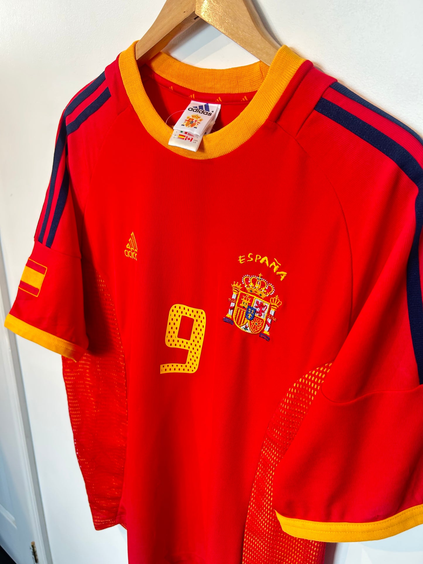 Spain 2002-04 Home Shirt - F. Torres #9 - L