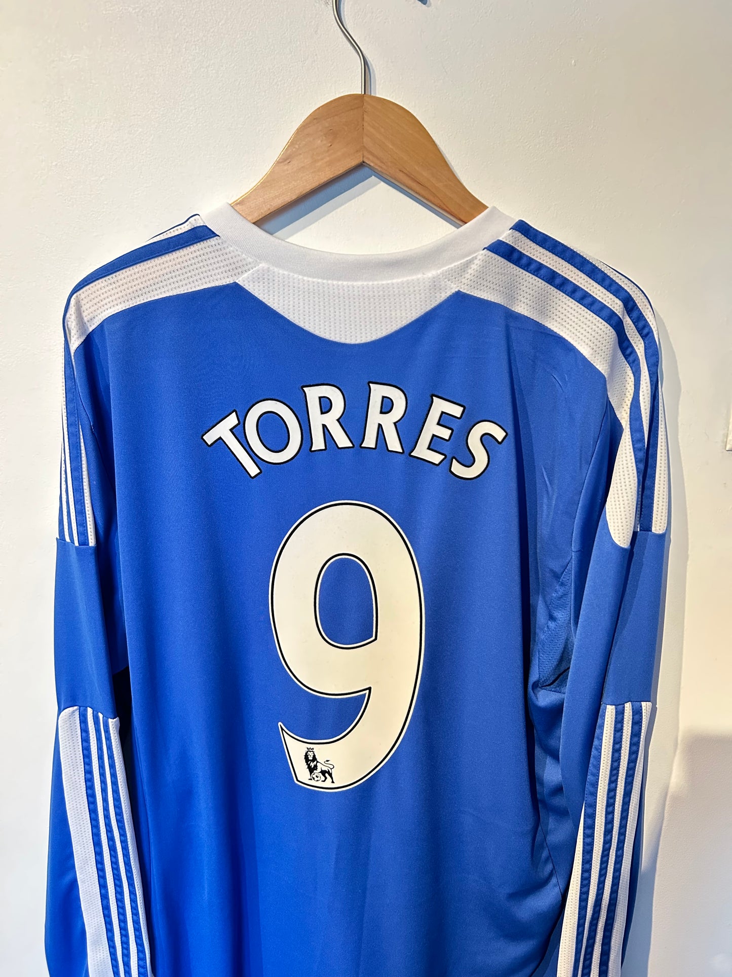 Chelsea 2011-12 Home Shirt L/S - Torres #9 - XL