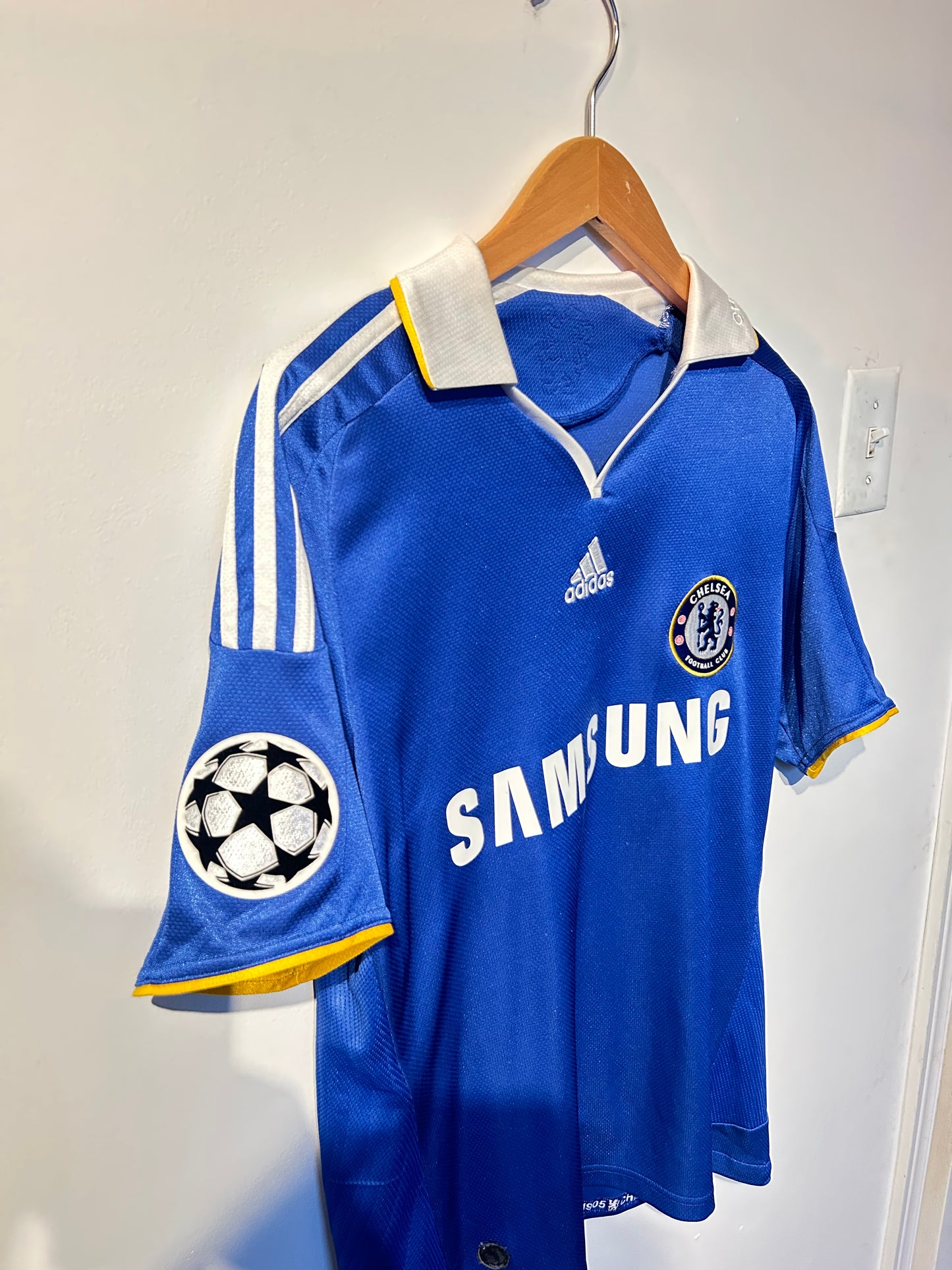 Chelsea 2008-09 Home Shirt - Drogba #11 - M