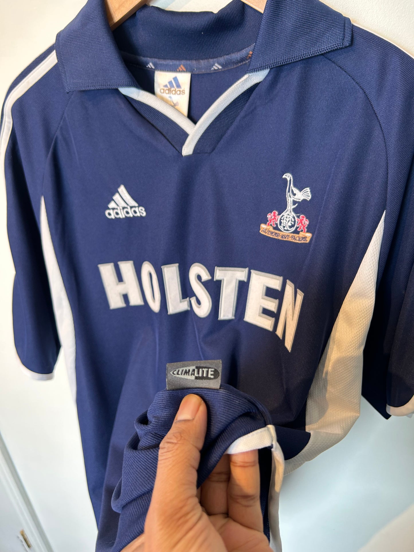 Tottenham 2000-01 Away Shirt - Ferdinand #9 - L