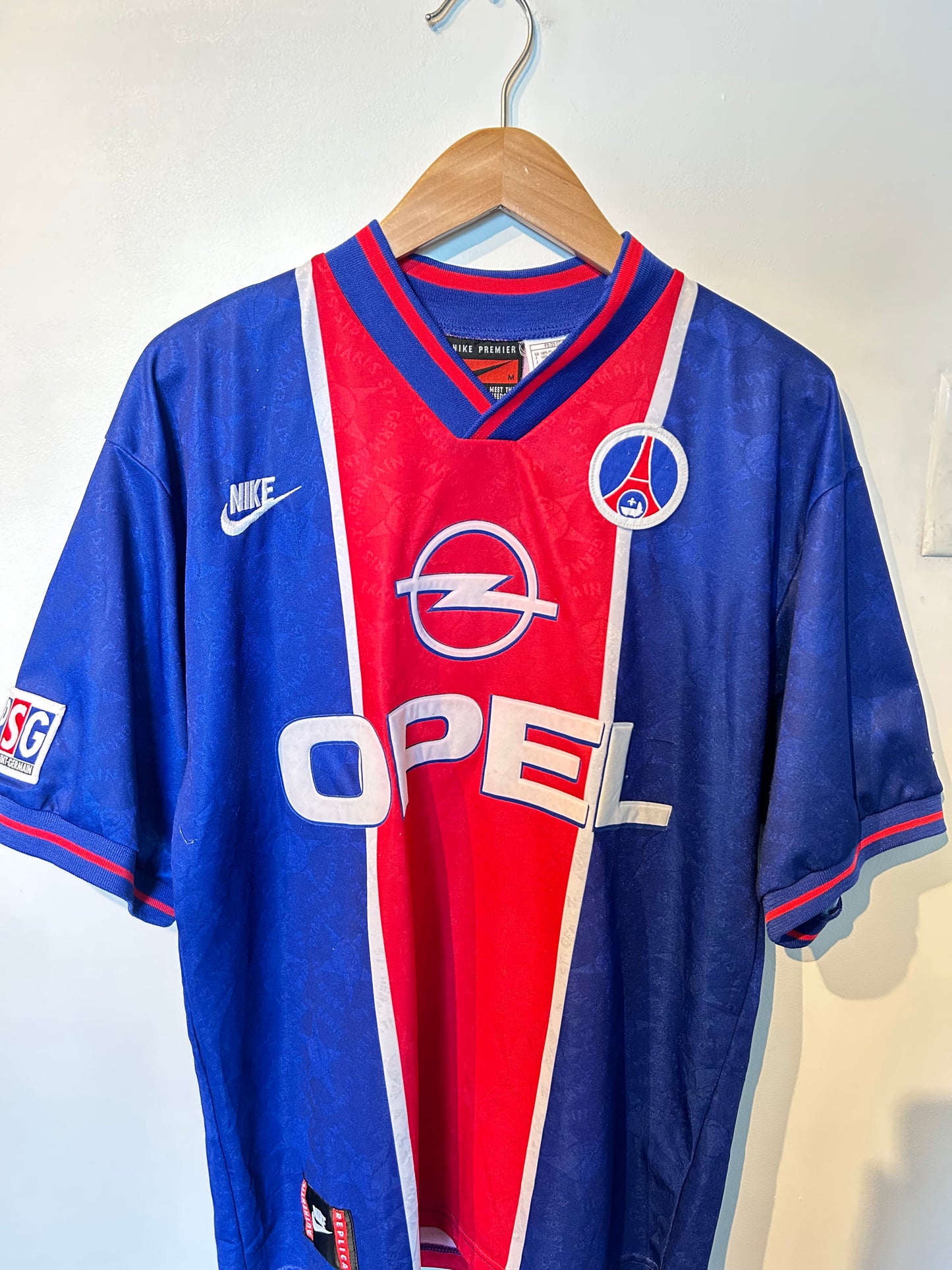 PSG 1995-96 Home Shirt - Rai #10 - M