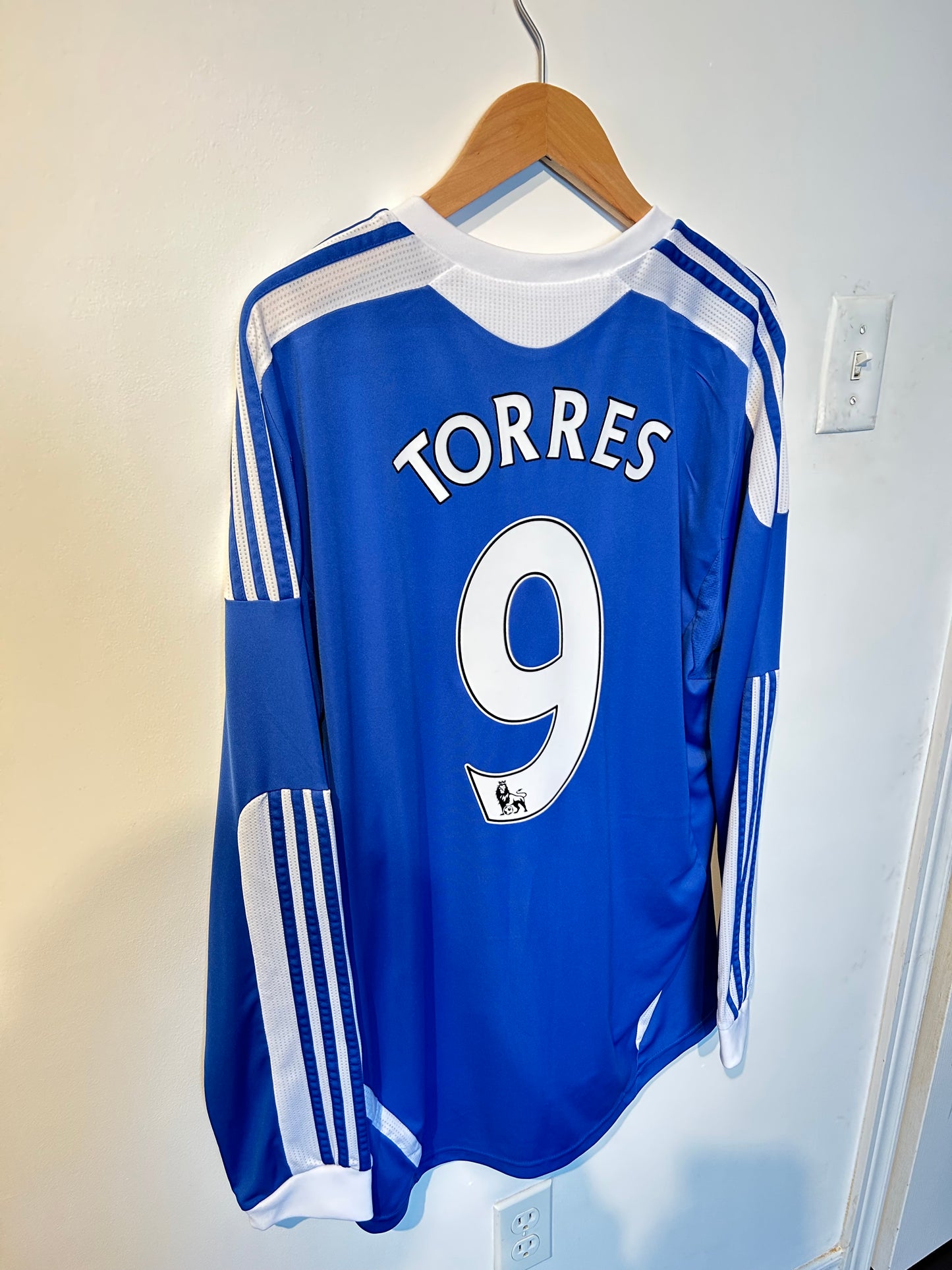 Chelsea 2011-12 Home Shirt L/S - Torres #9 - XL
