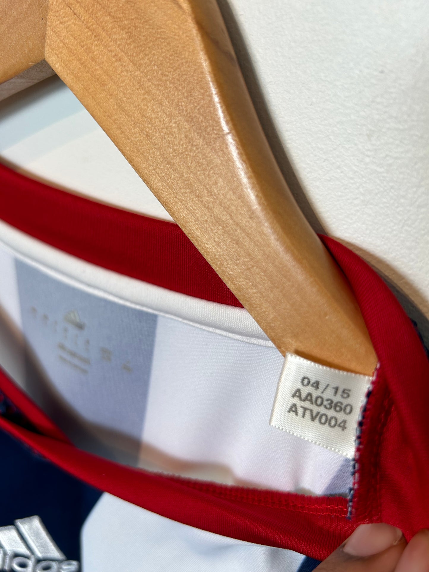 West Brom 2015-16 Home Shirt - Evans #6 - L