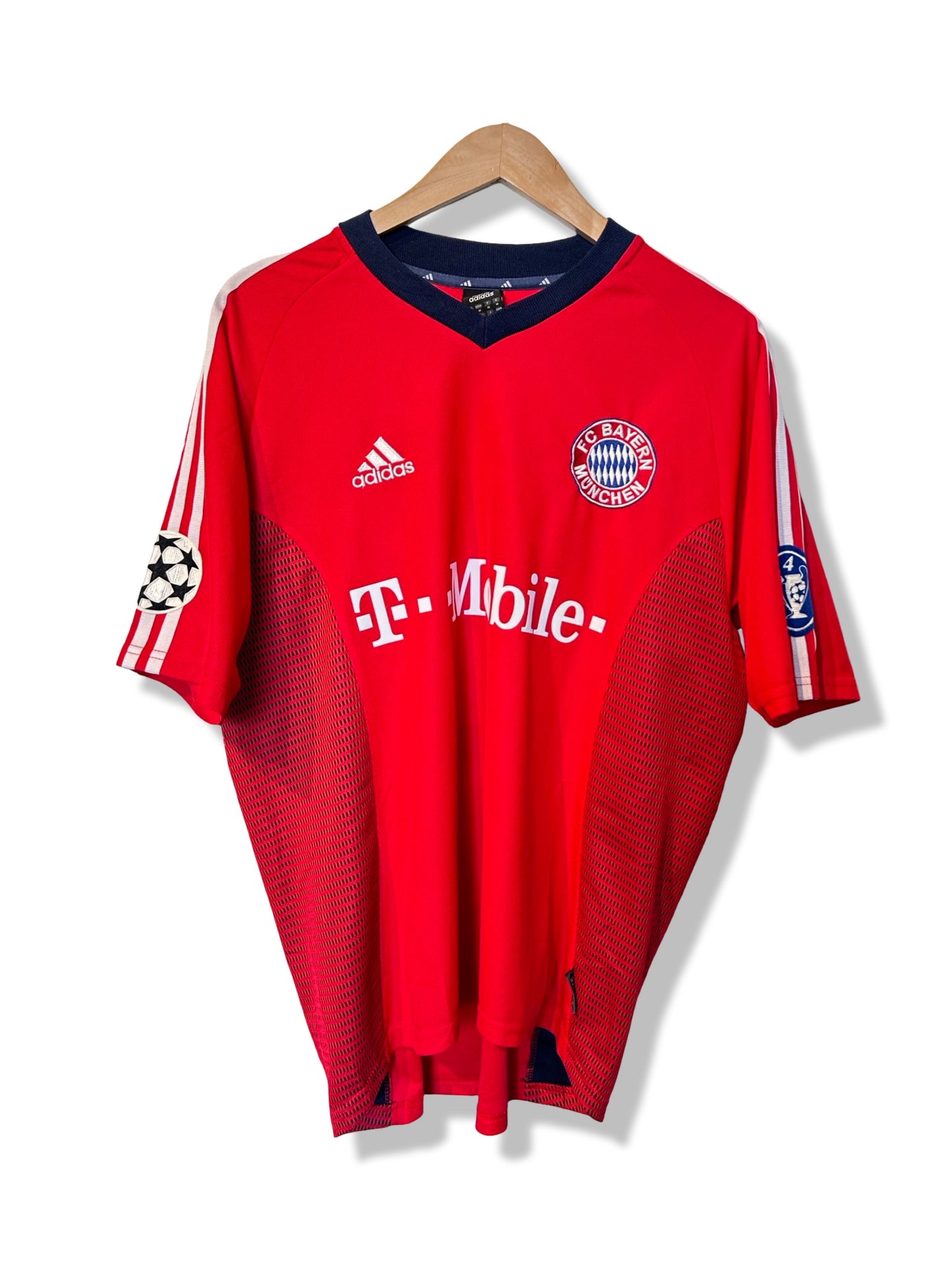 Bayern Munich 2002-03 European Home Shirt - Ballack #13 - M